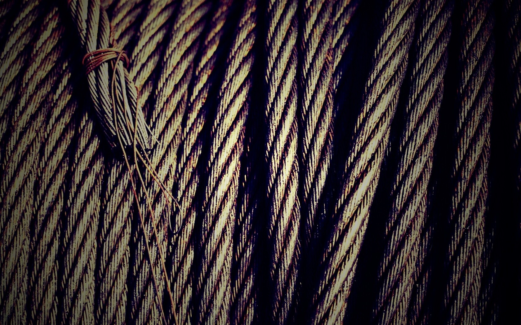 Металлический трос обои