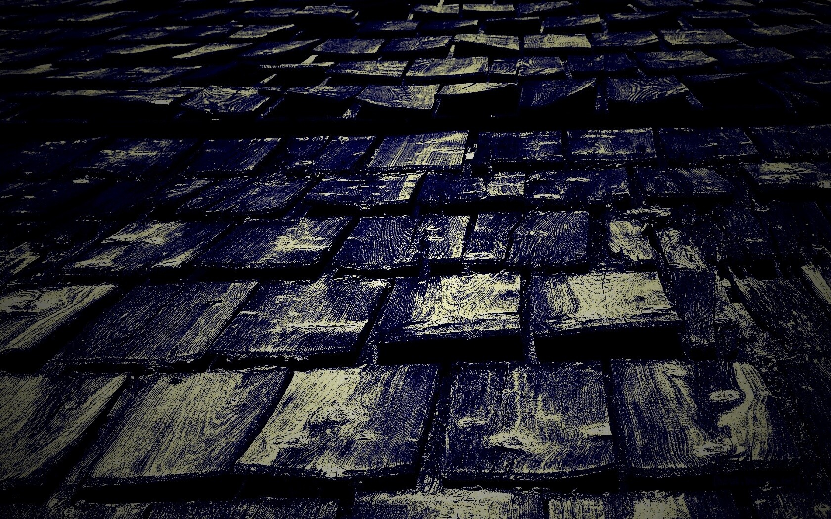 Деревянная крыша обои