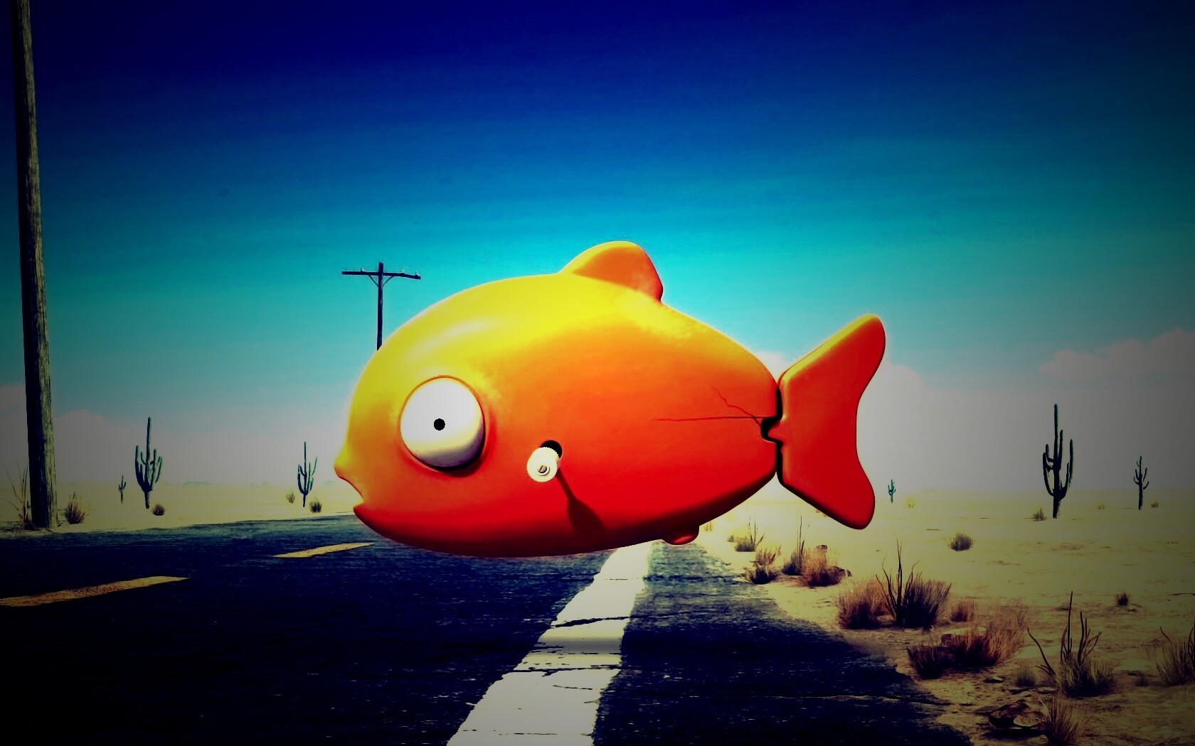 Рыбка из Ранго обои