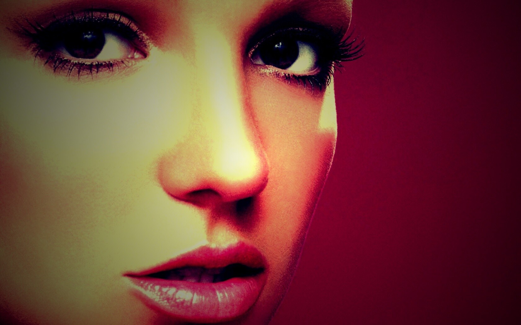 Лицо Бритни обои