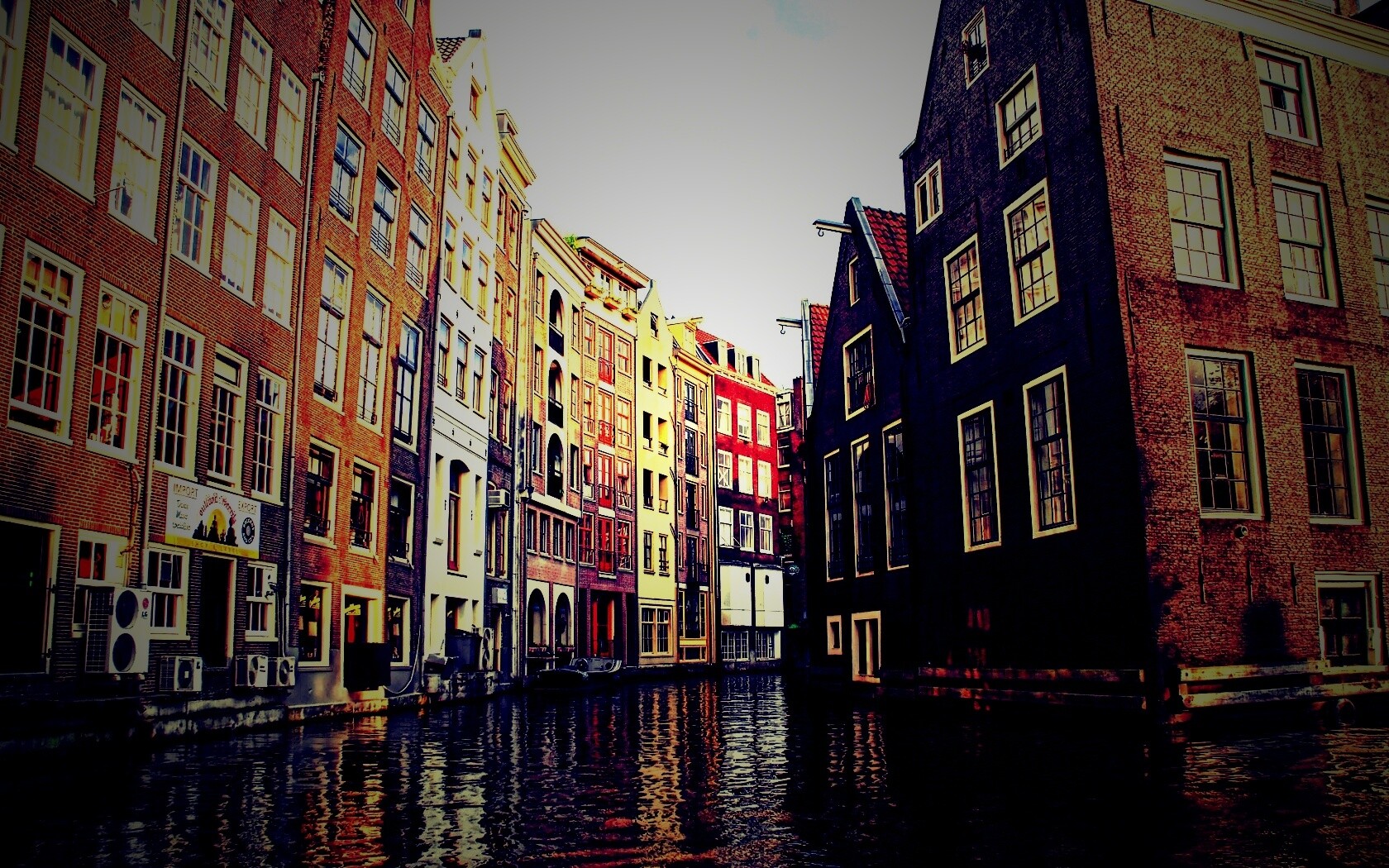 Венецианские каналы в Амстердаме обои