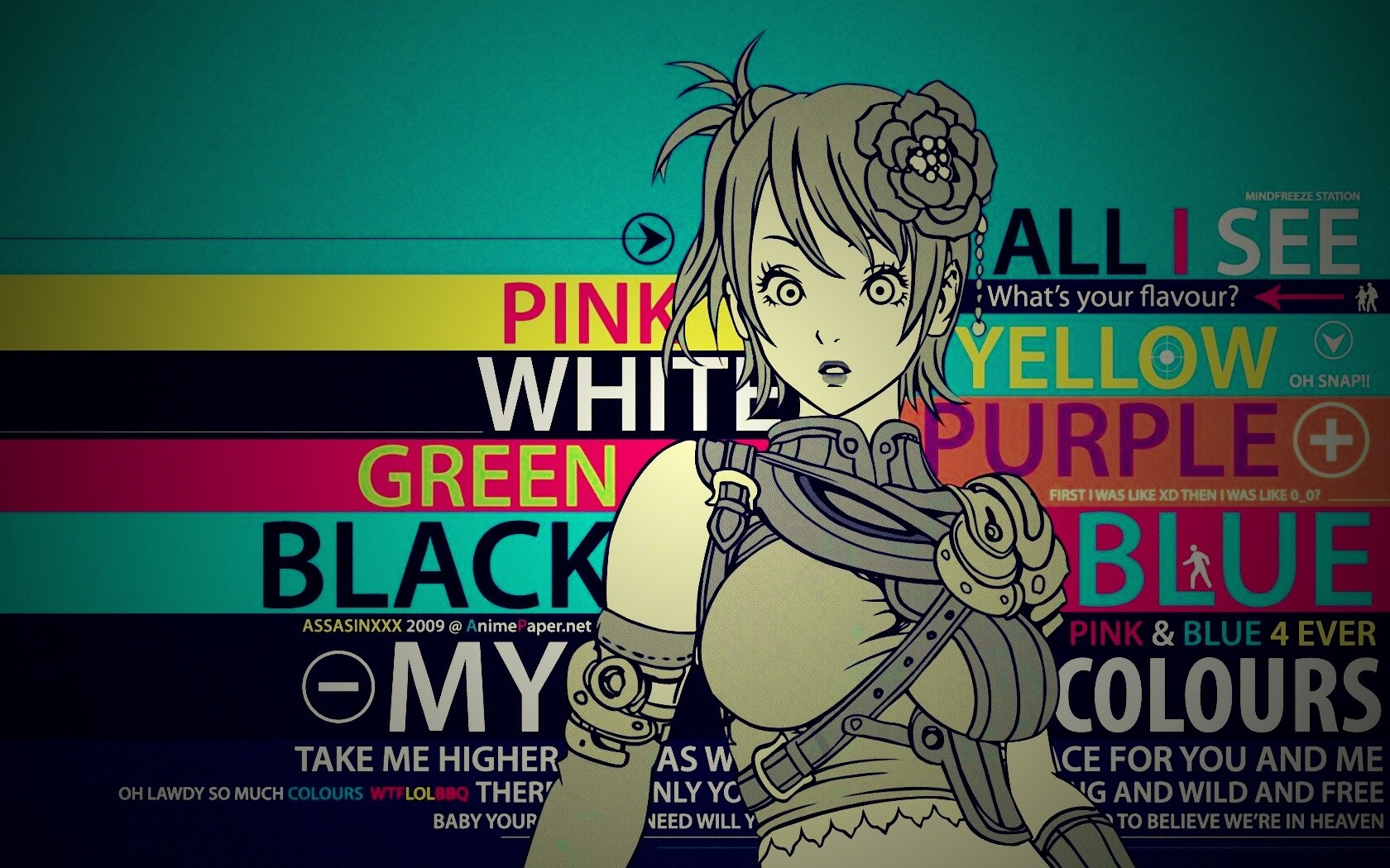 Раскрась её обои