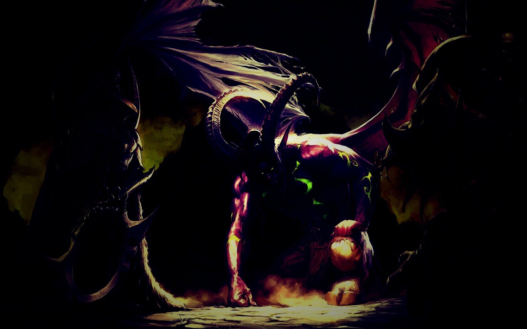 Иллидан из War Craft обои