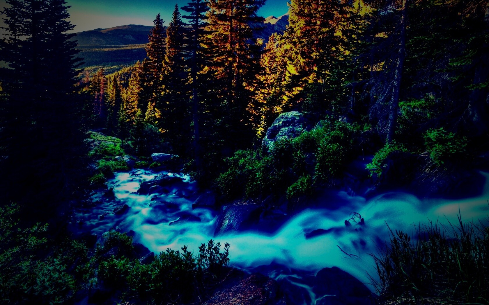 Природа в горах обои