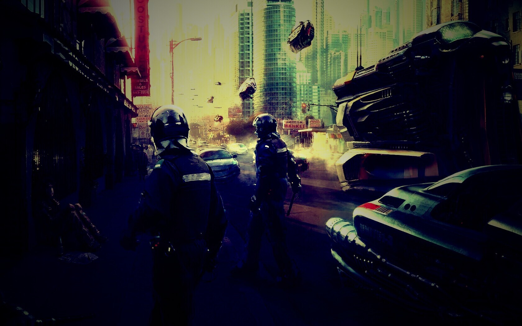 Силовики в будущем обои