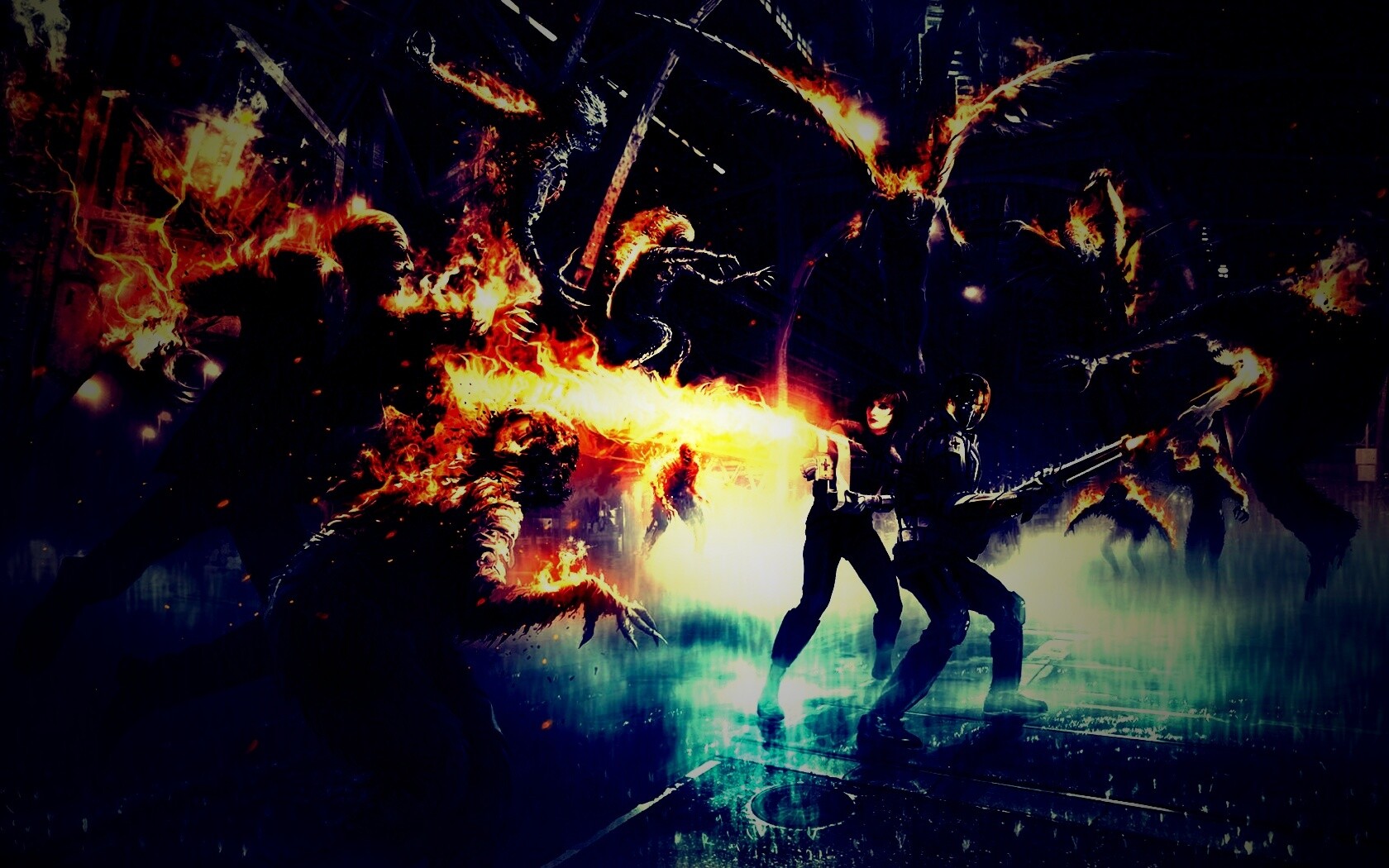 Игровой фанарт обои