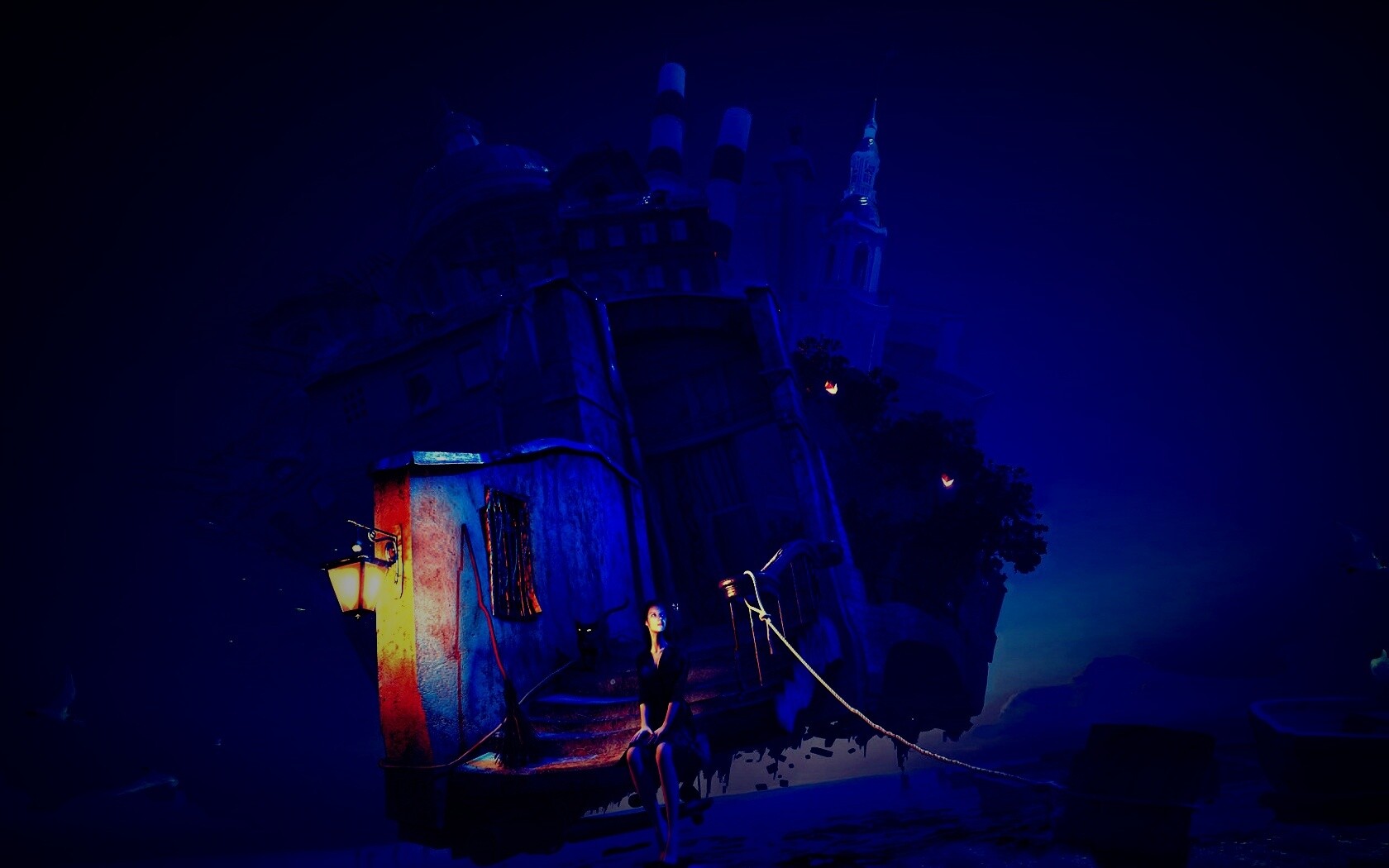 Мрачный Питер обои