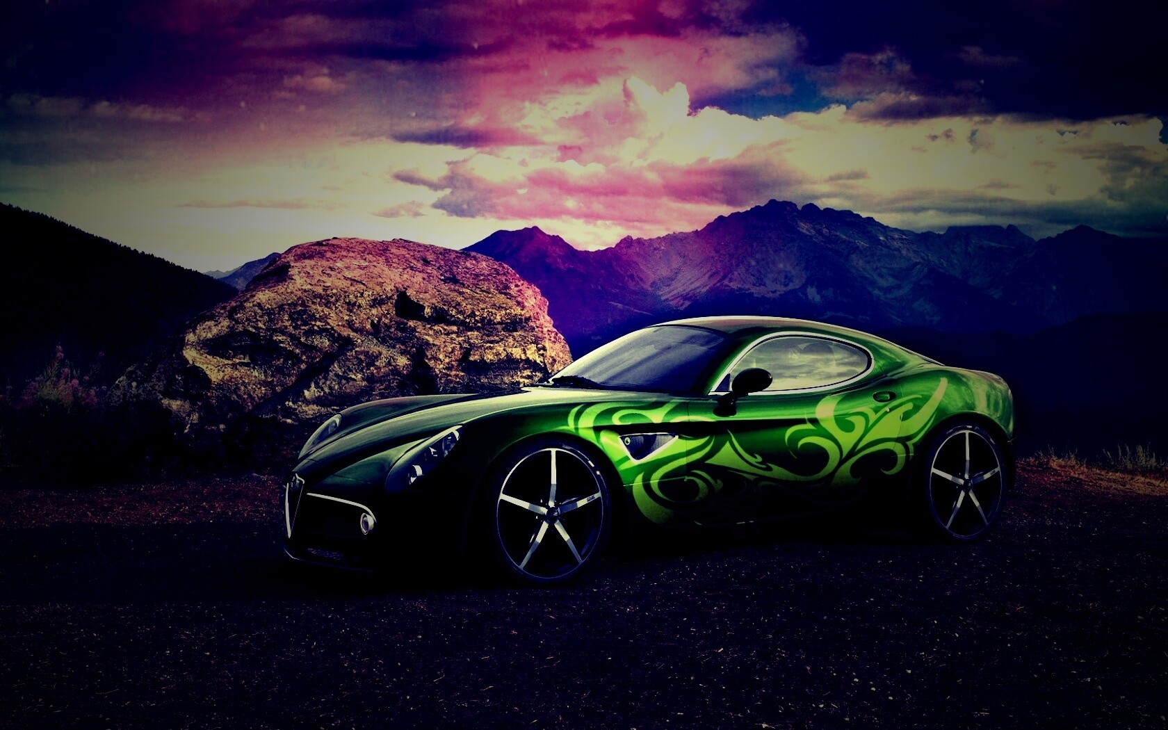 Альфа-ромео обои