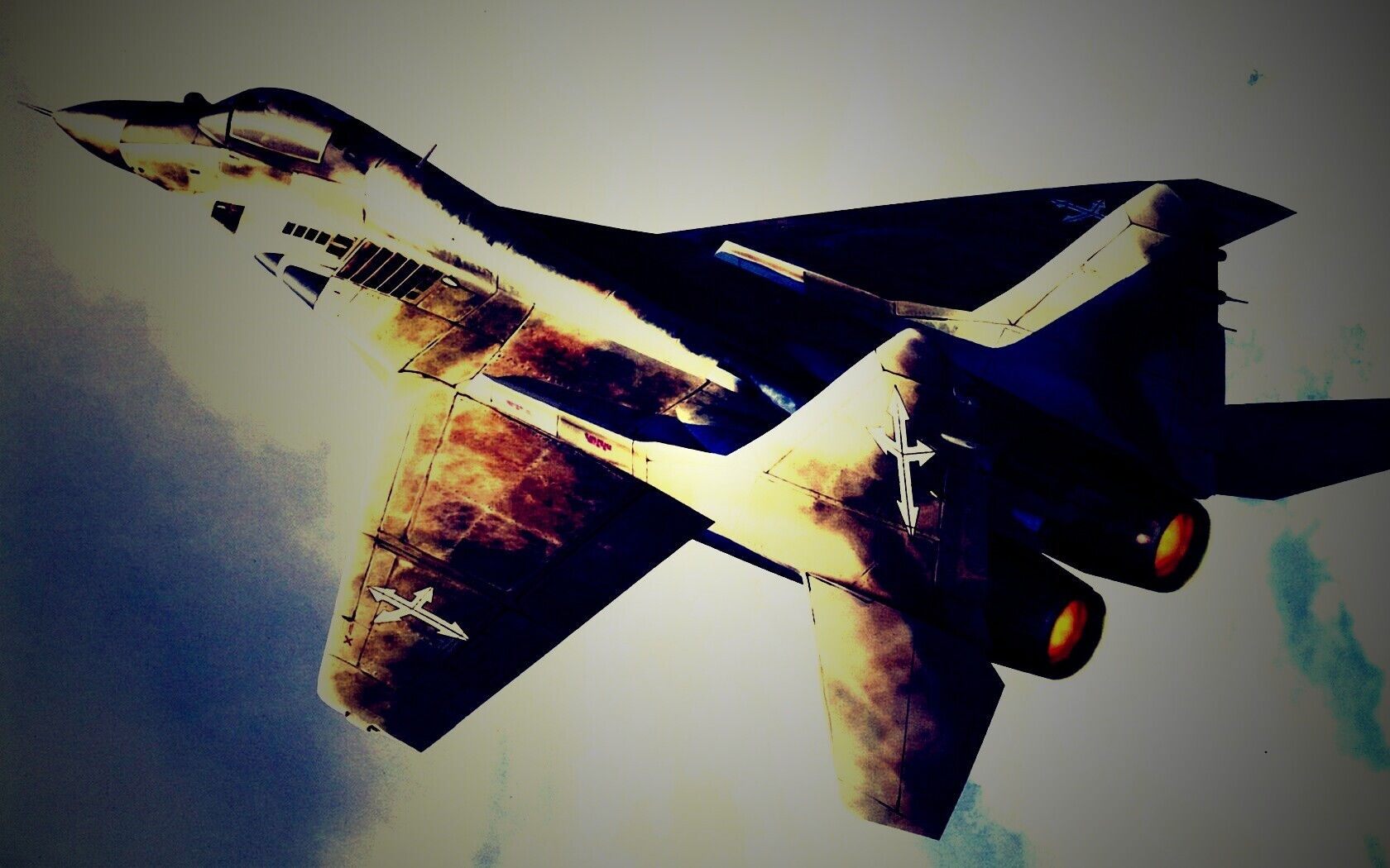 Истребитель Миг обои