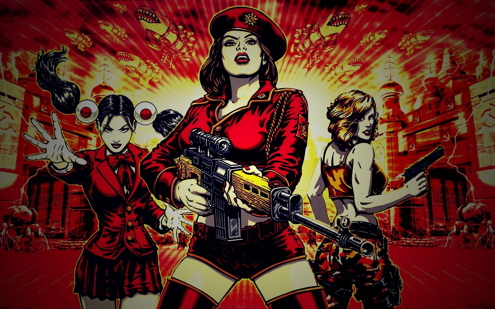 Red alert 3 обои