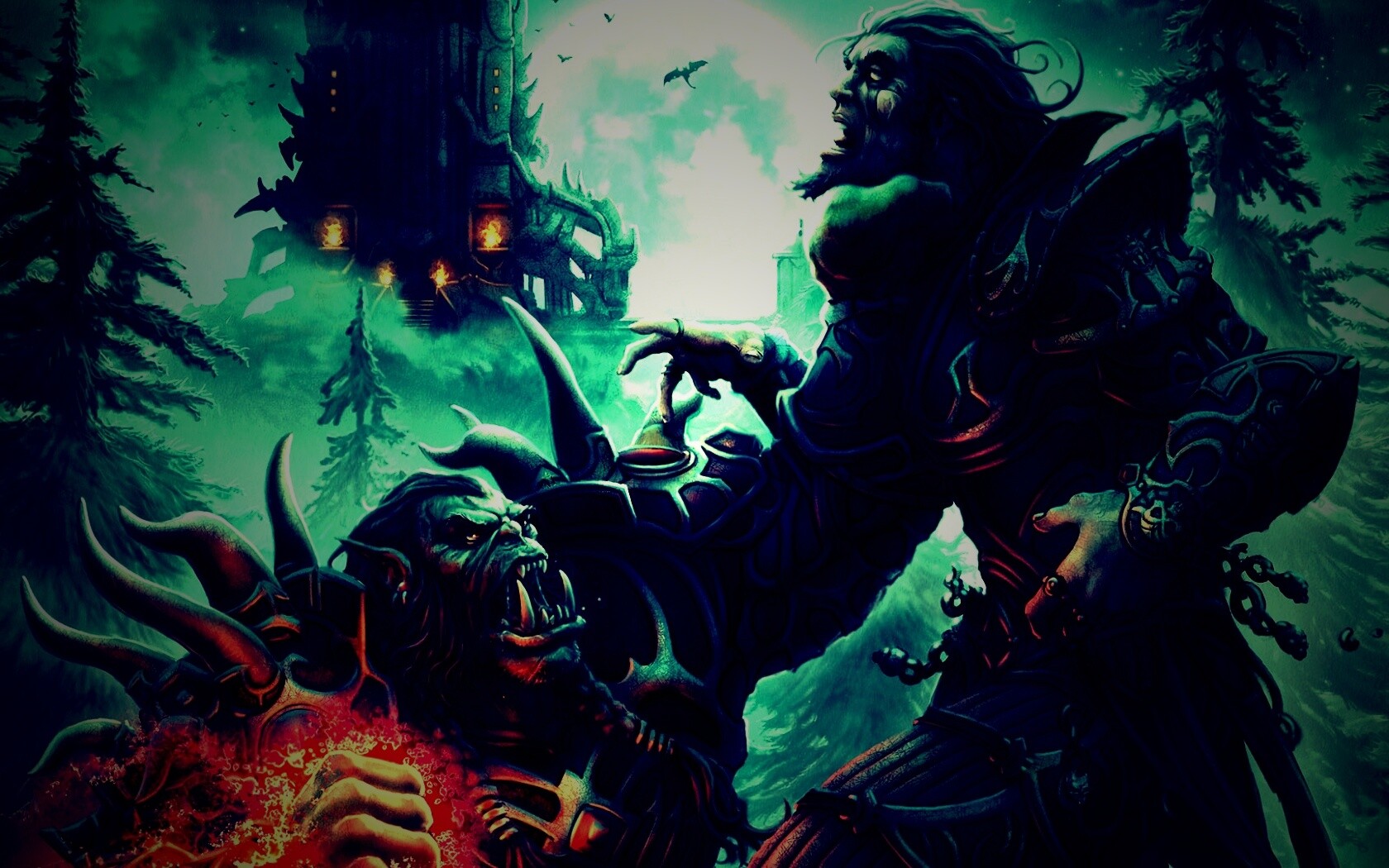 Смерть мага обои