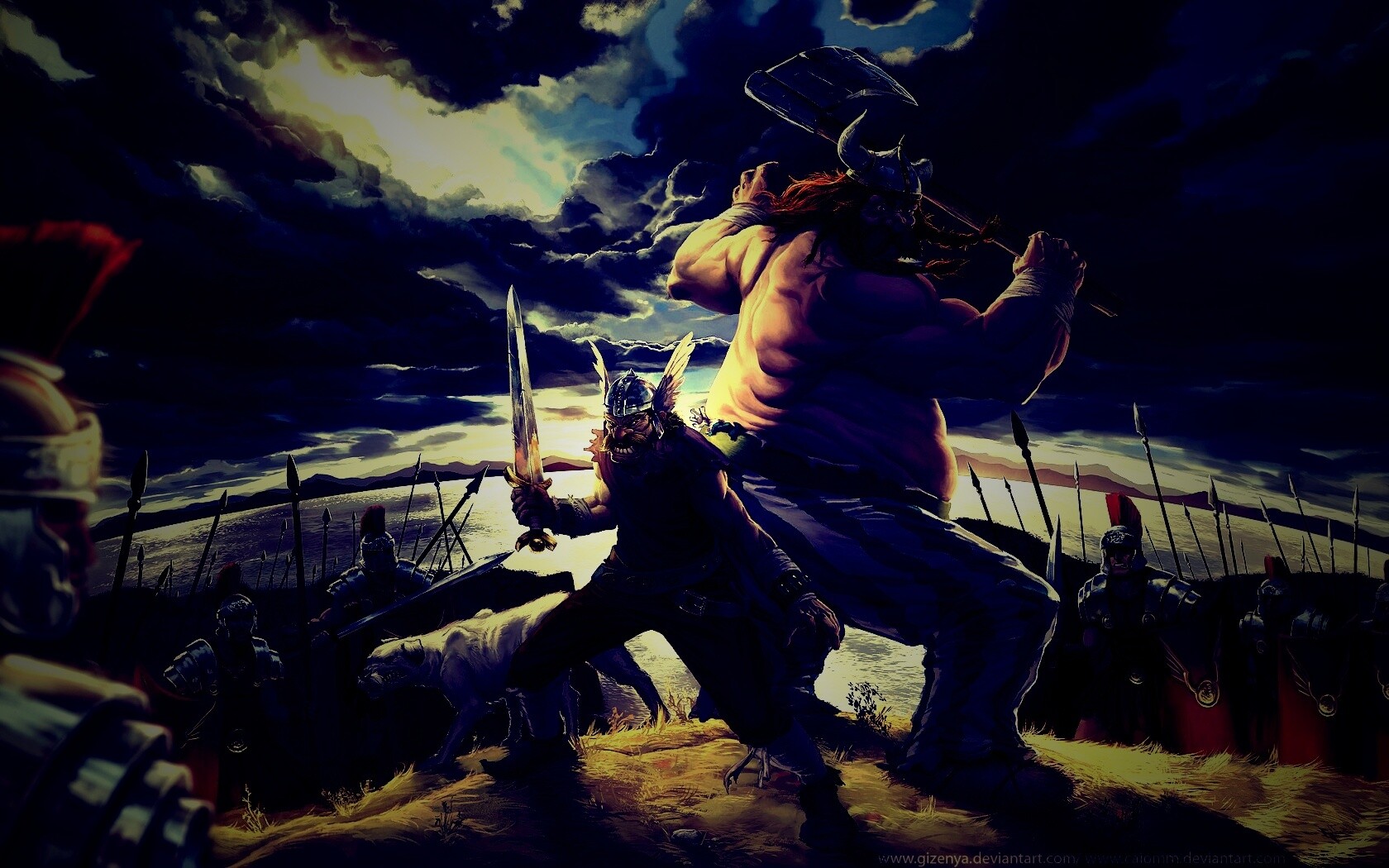 Астерикс и Обеликс по взрослому обои