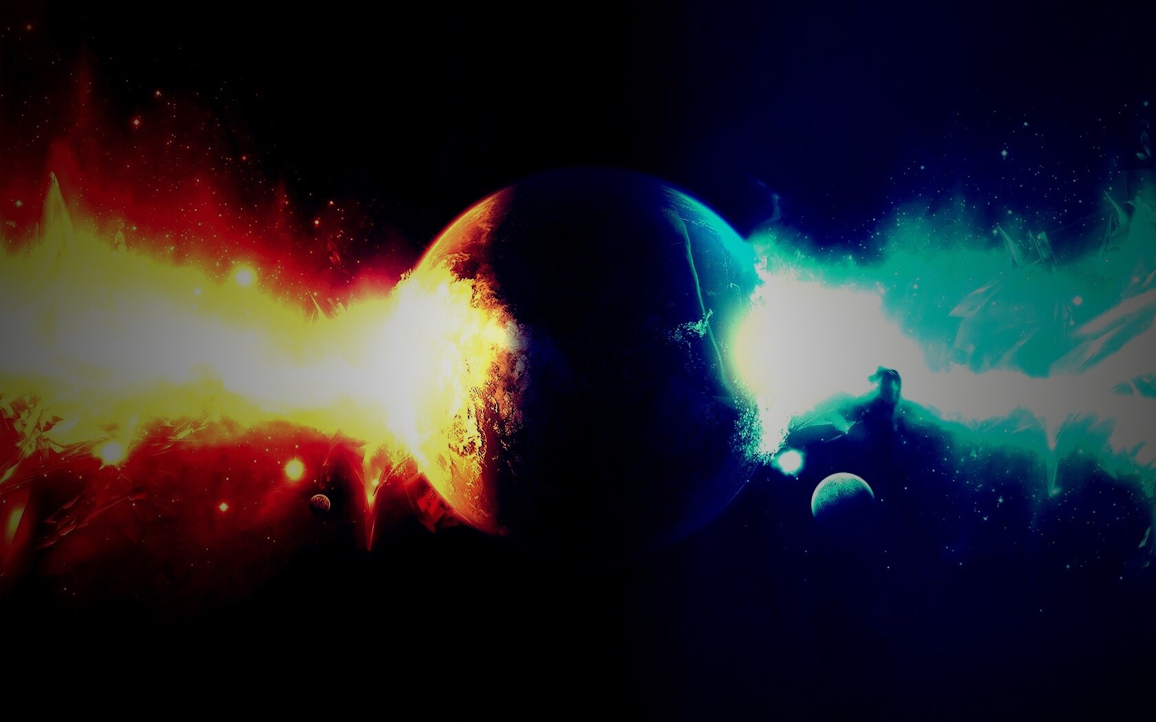 Между холодом и жаром обои