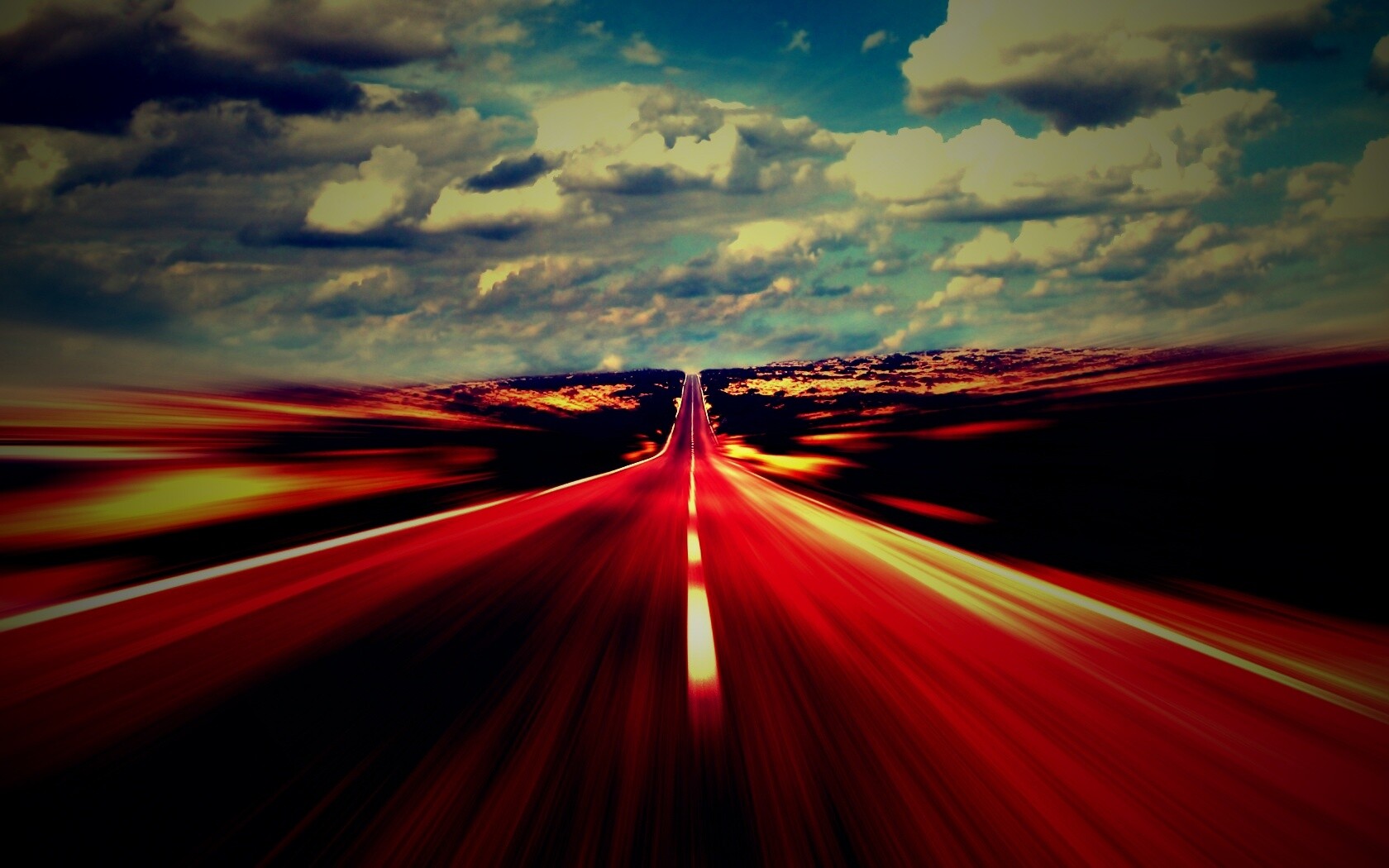 Скоростная трасса обои