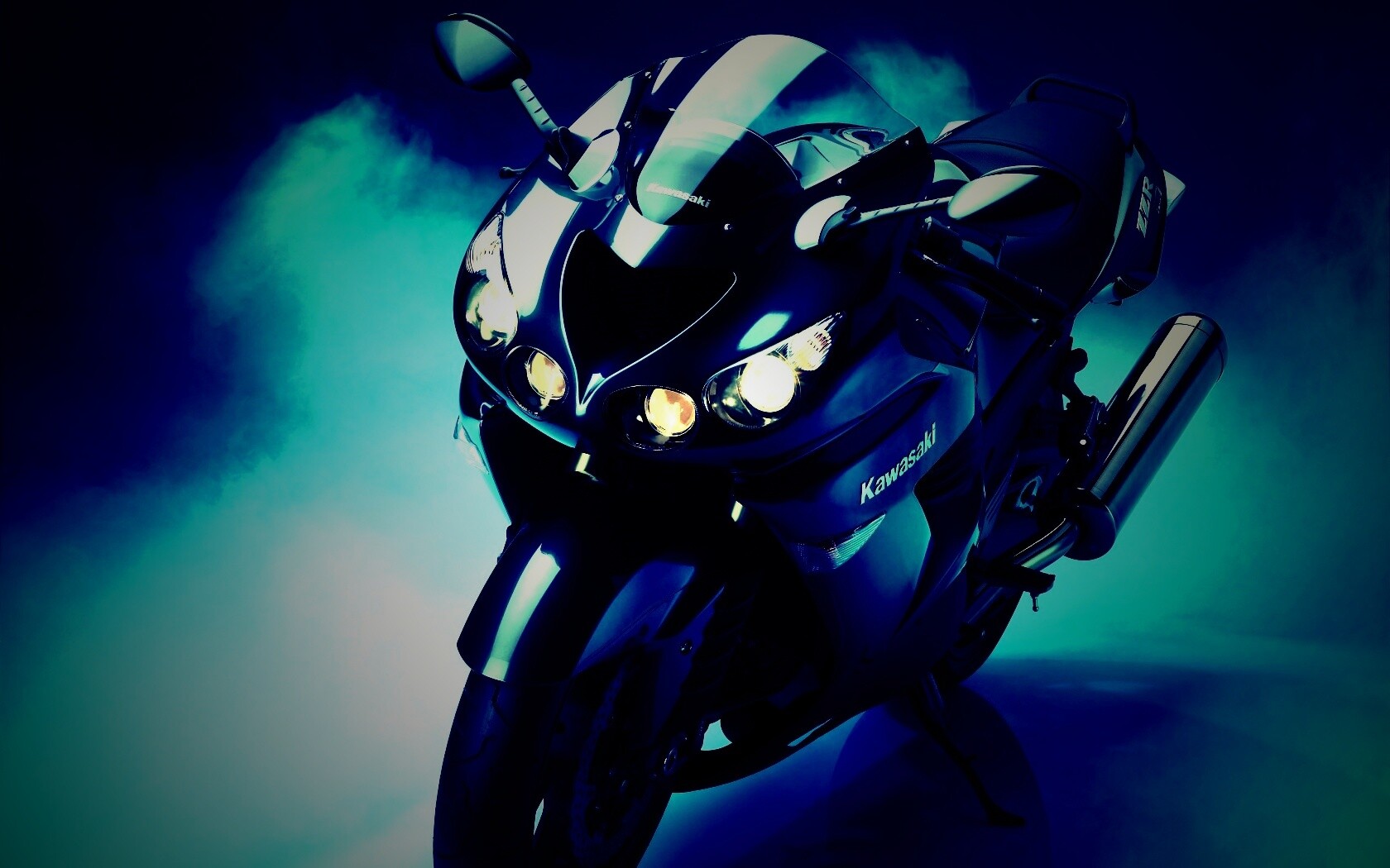 Мотоцикл Кавасаки ZX14 обои