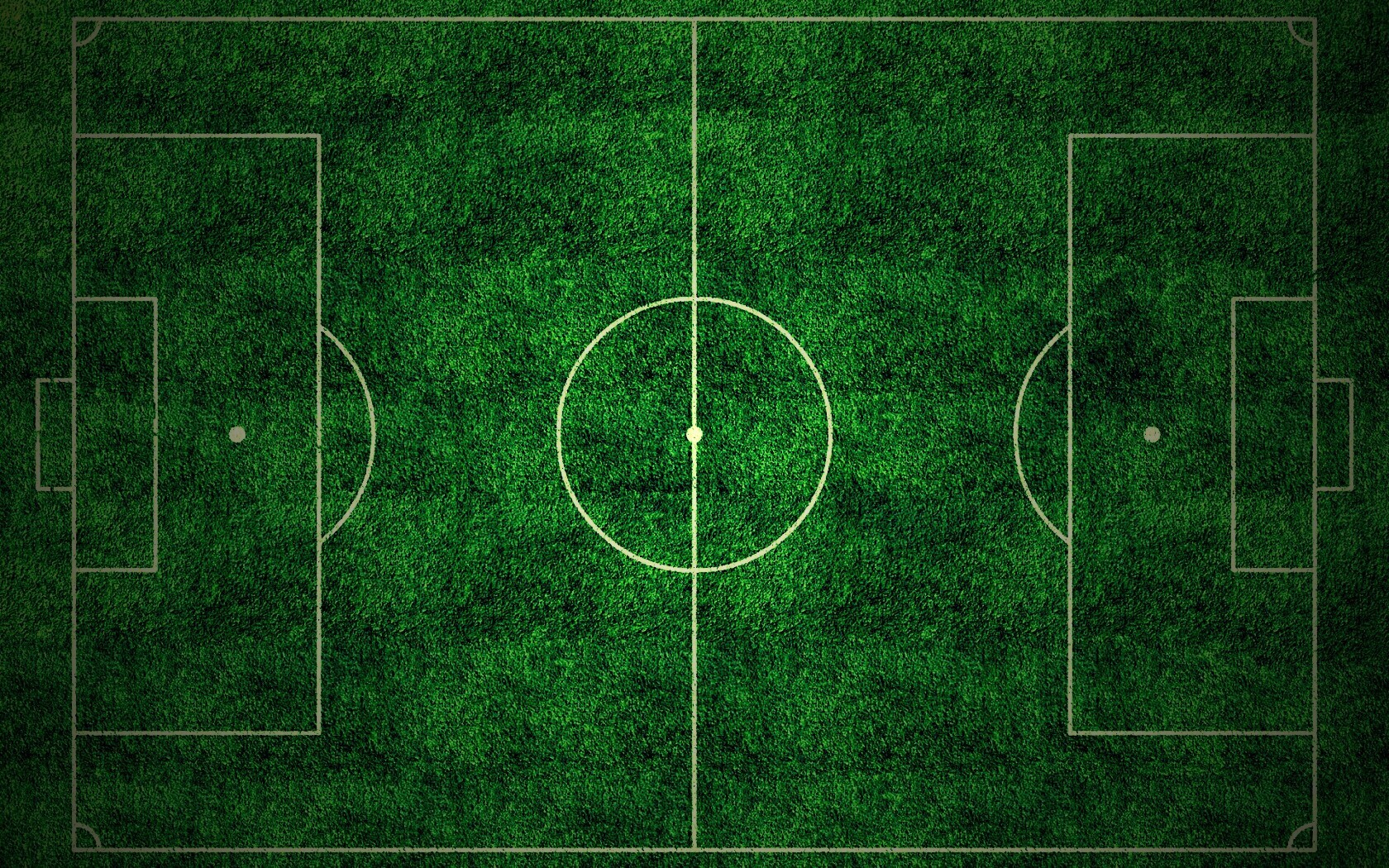 Вид на футбольное поле обои