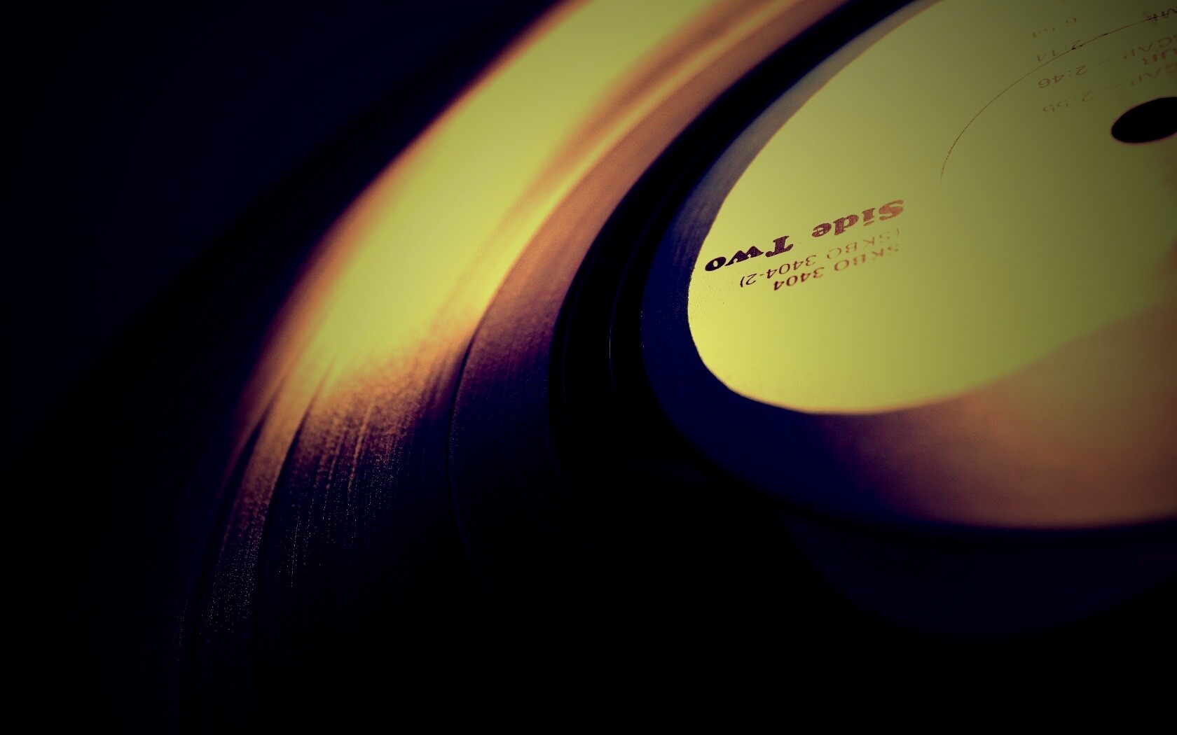 Виниловая пластинка обои