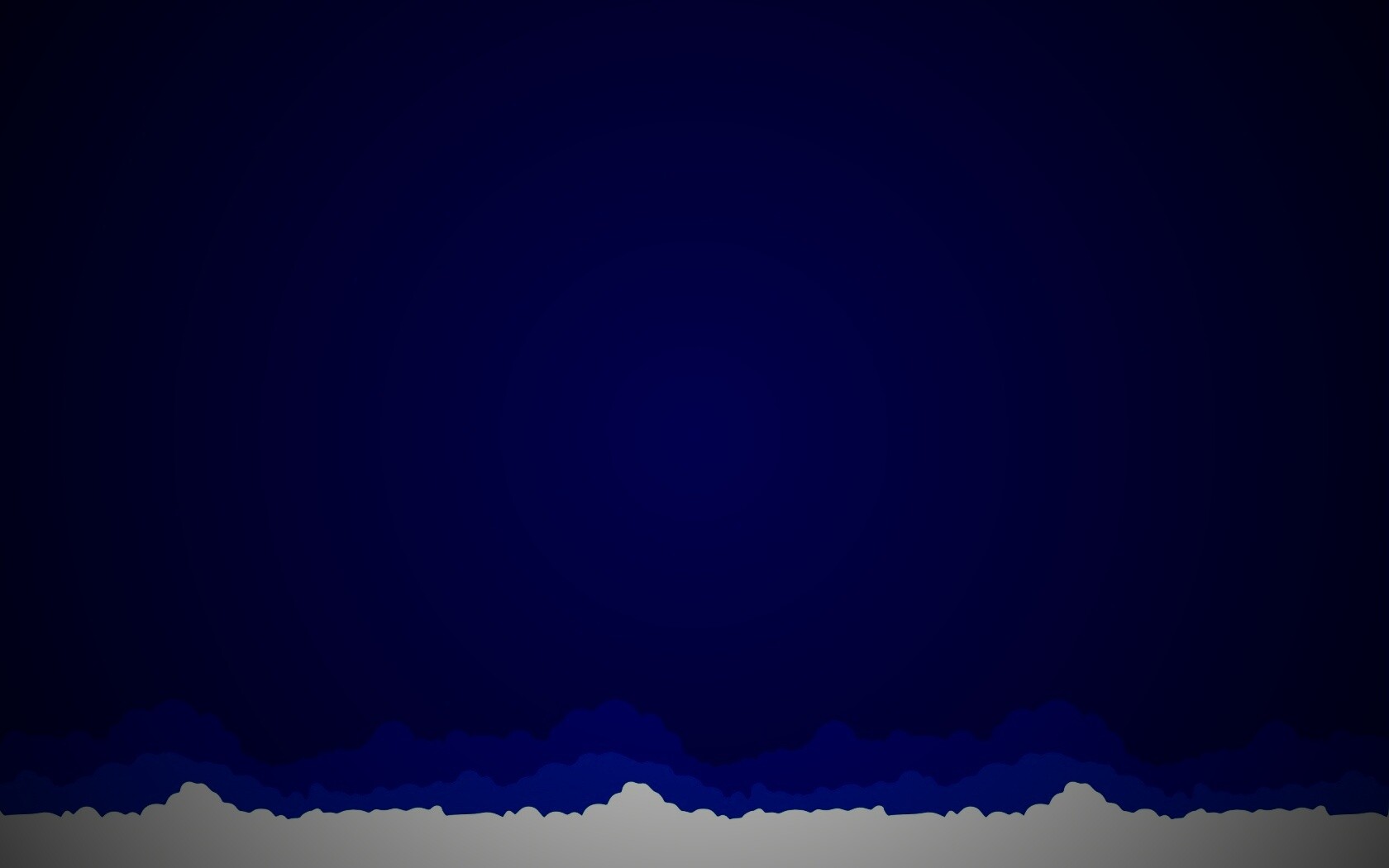 Над облаками в векторном стиле обои