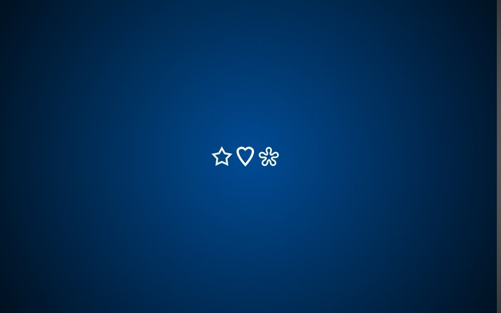 Фигуры на синем фоне обои