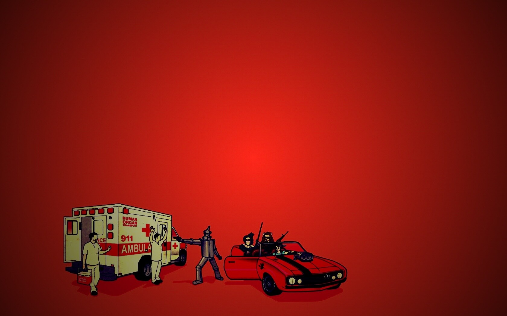 Железный дровосек крадет сердце обои