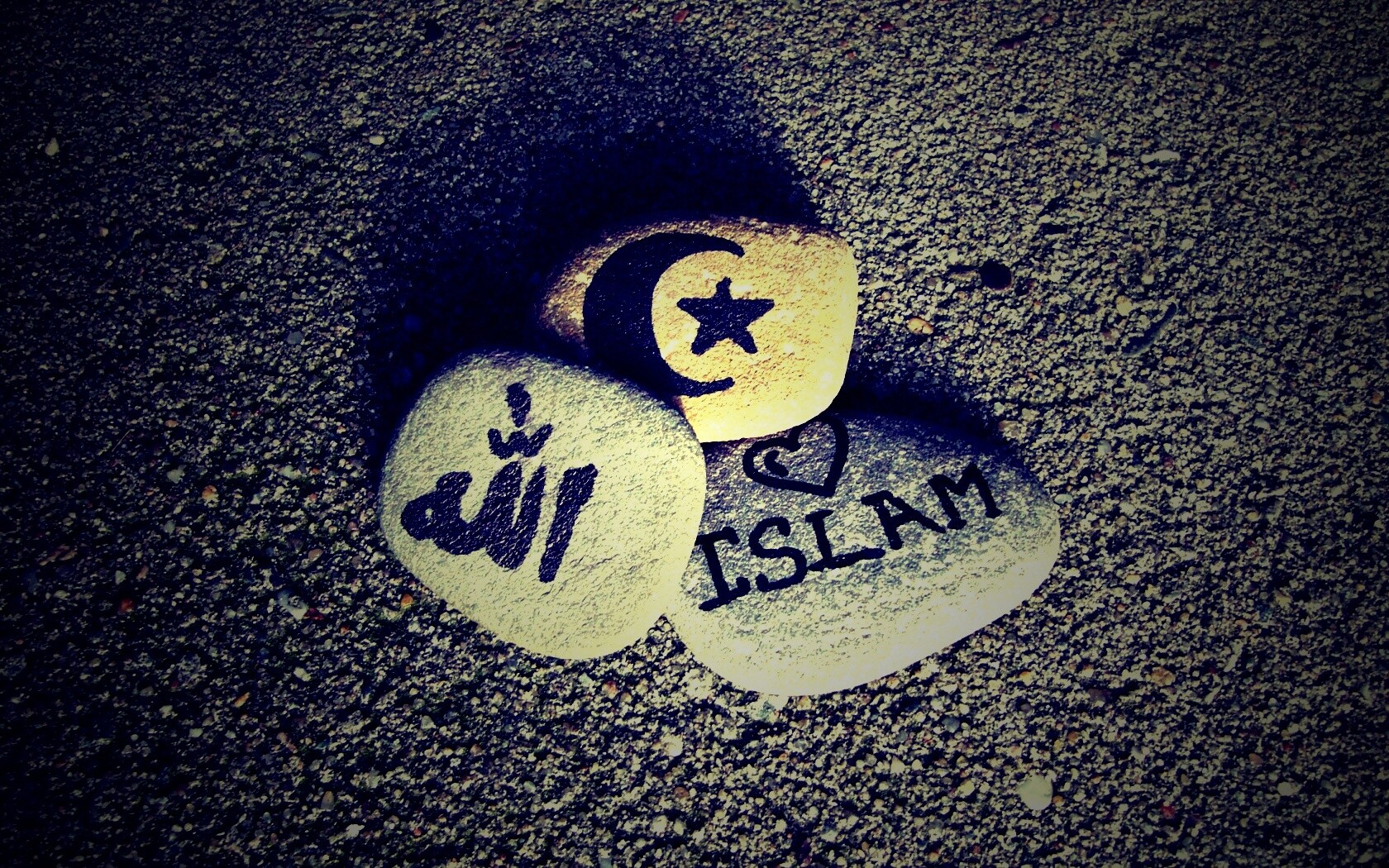 Религия на камнях обои