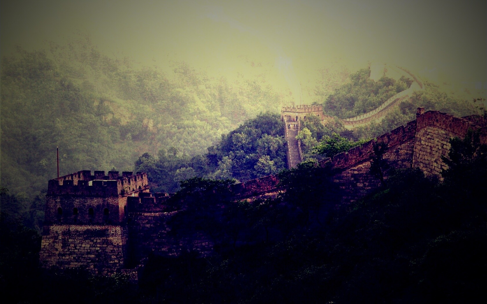 Великая китайская стена обои