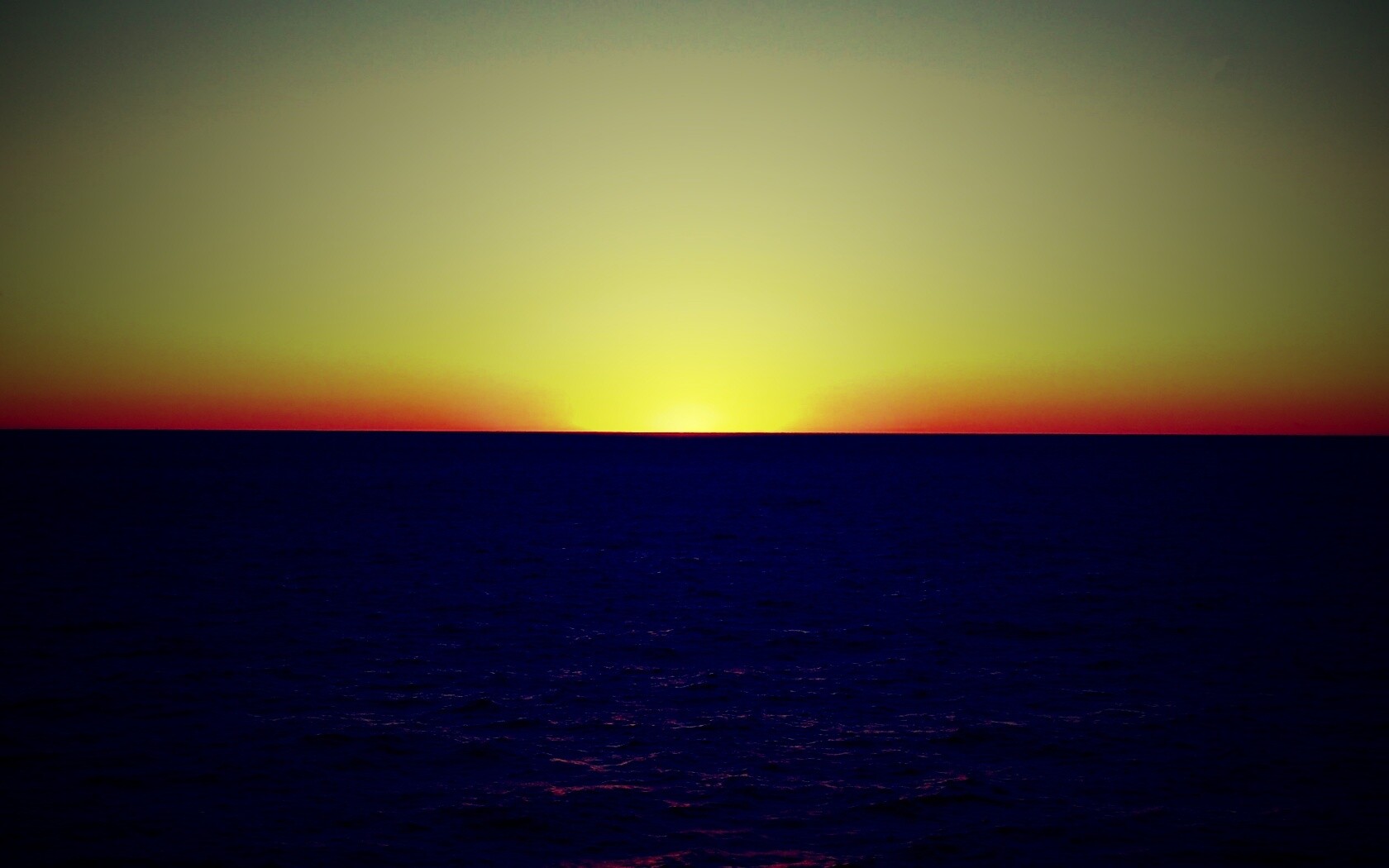 Морской закат обои