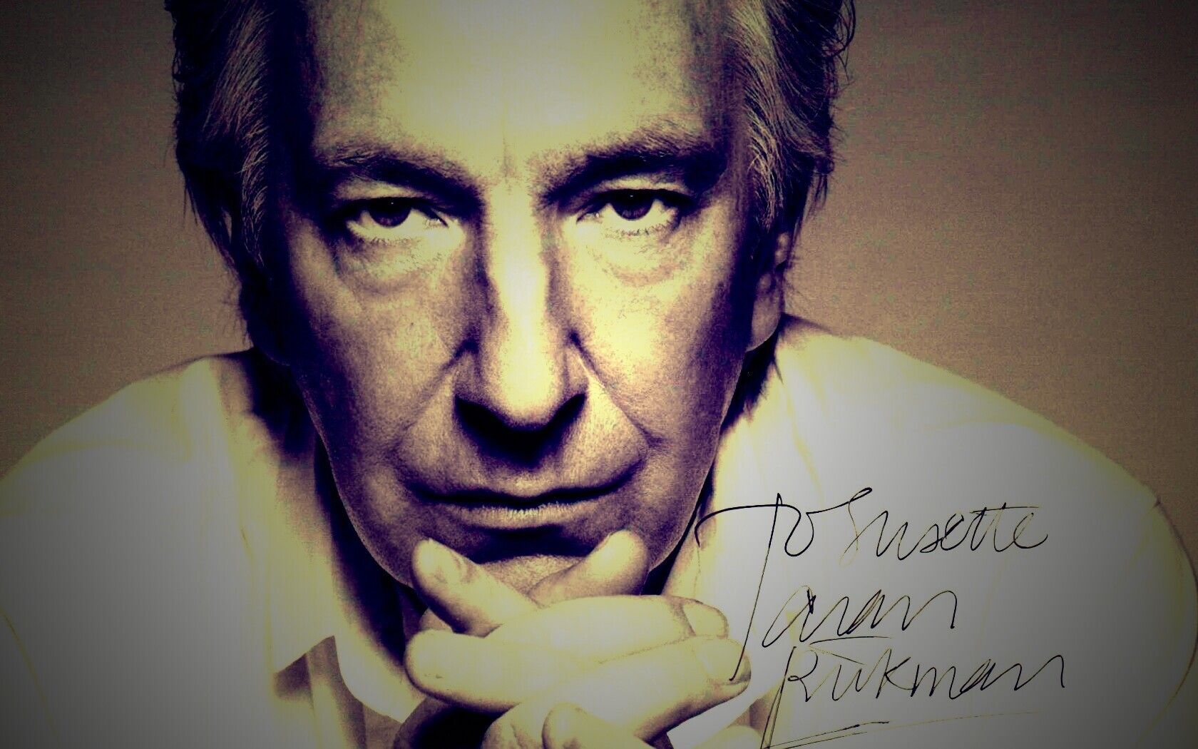 Алан Рикман обои