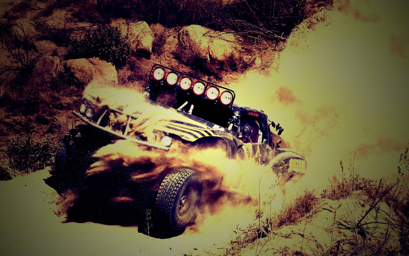 Раллийный внедорожник обои