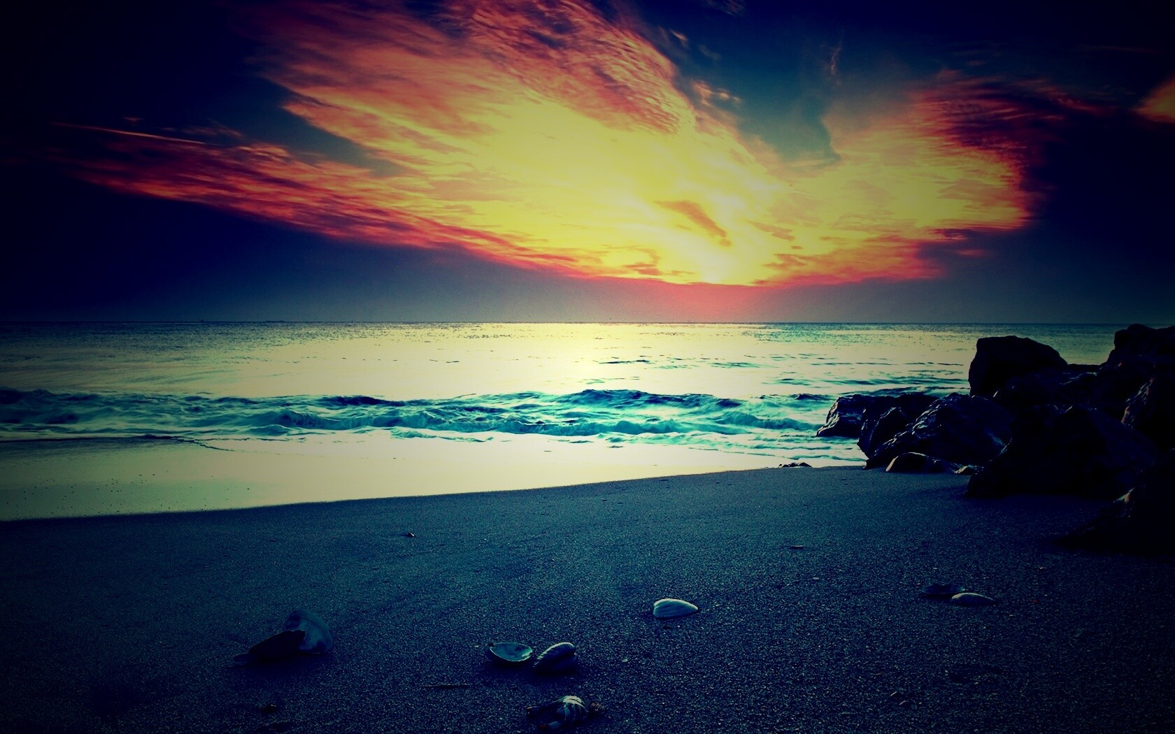 Красивый пляж обои