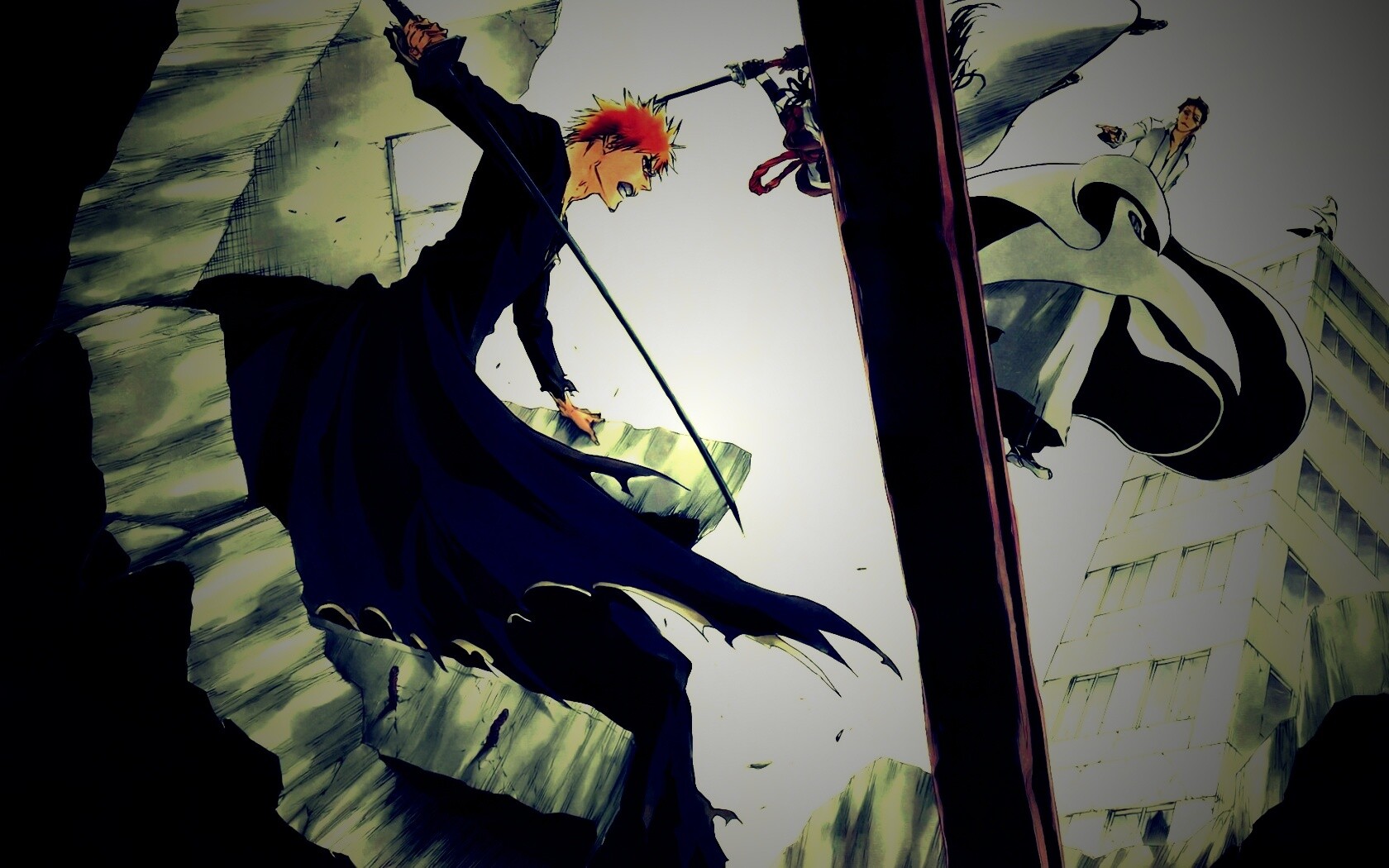 Парень с мечем обои