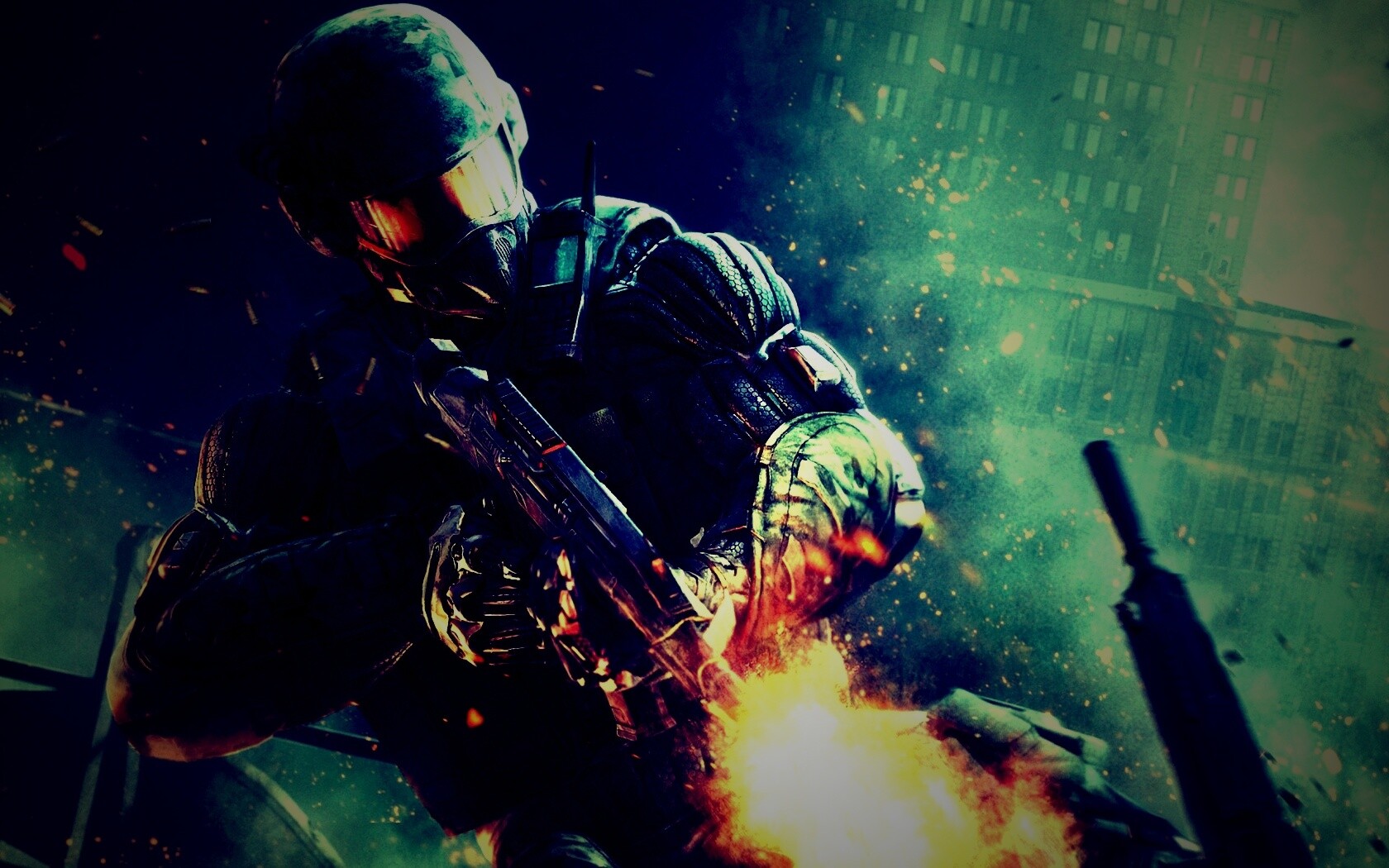 Костюм из Crysis 2 обои