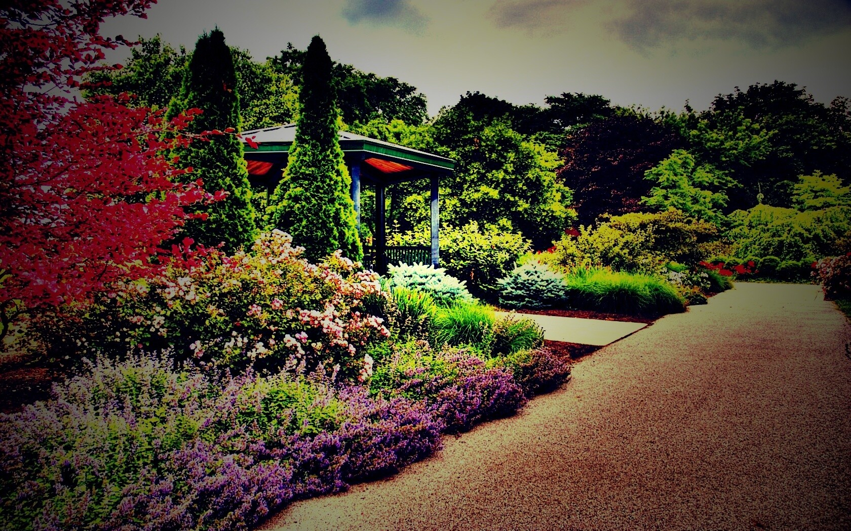 Ландшафтный дизайн обои