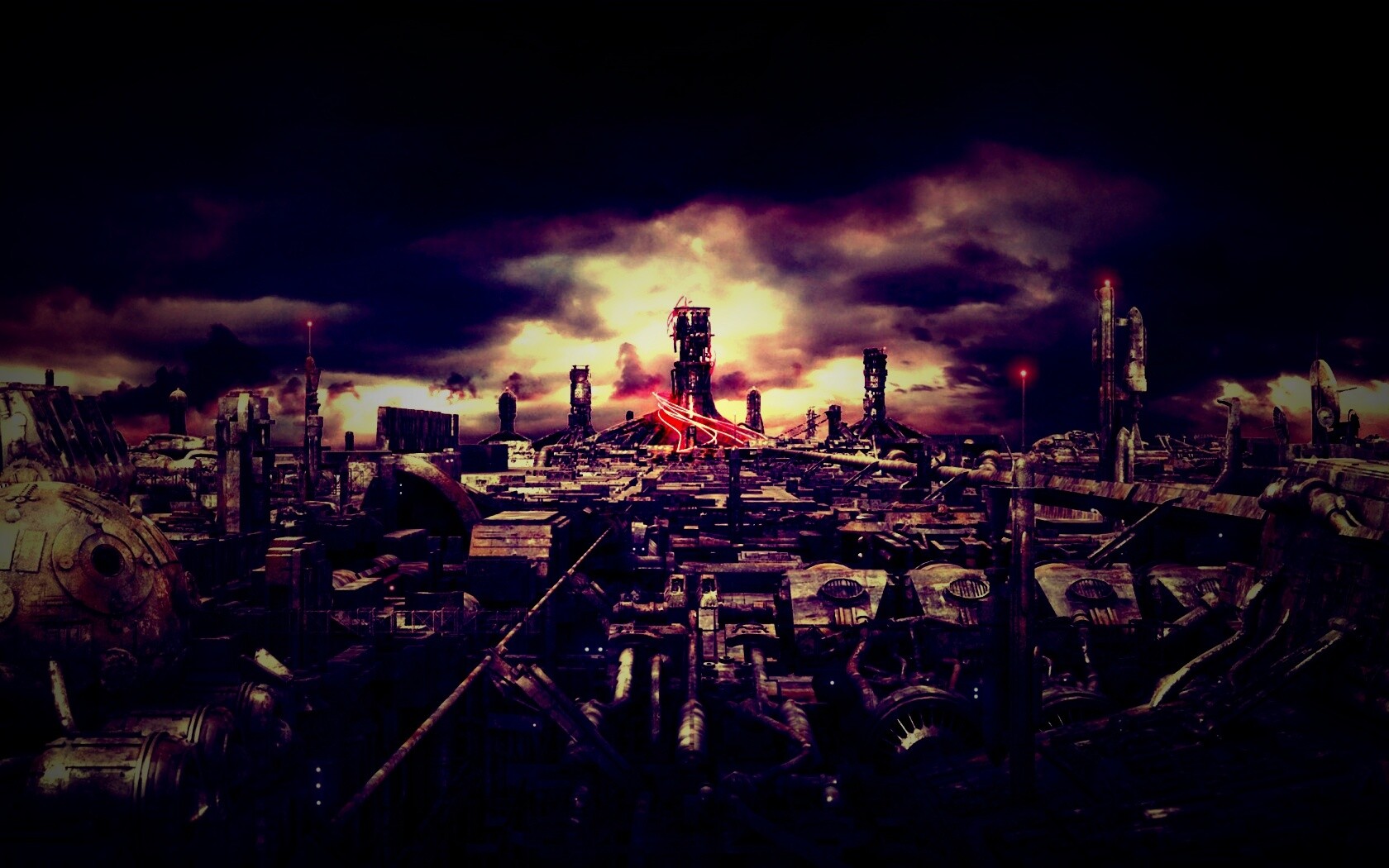 Механизированная планета обои