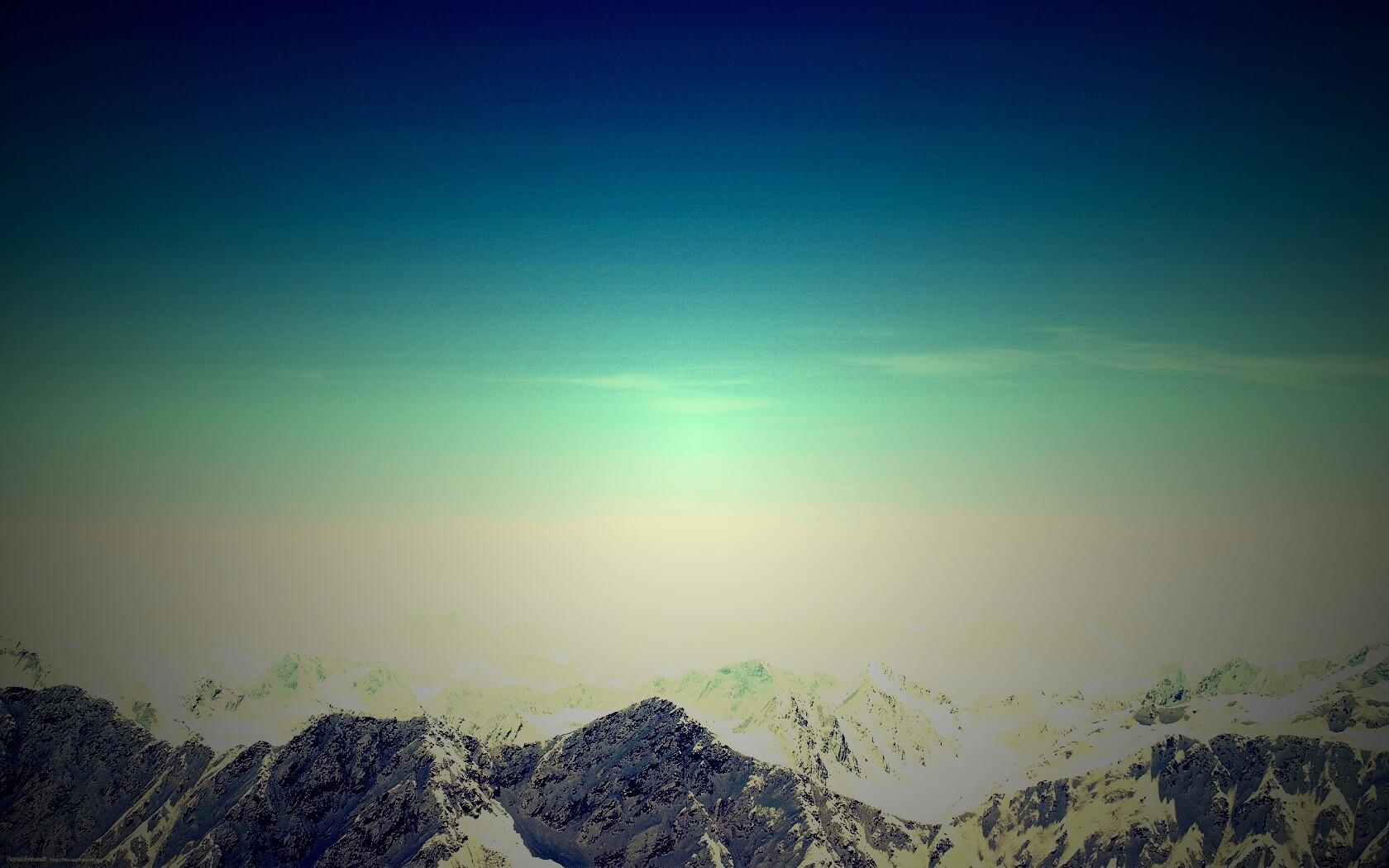 Горные вершины обои