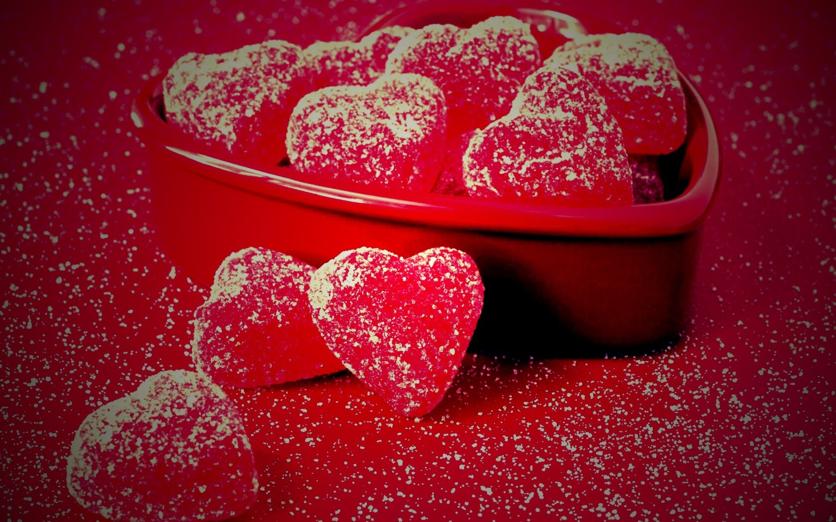 Мармеладки в сахаре обои