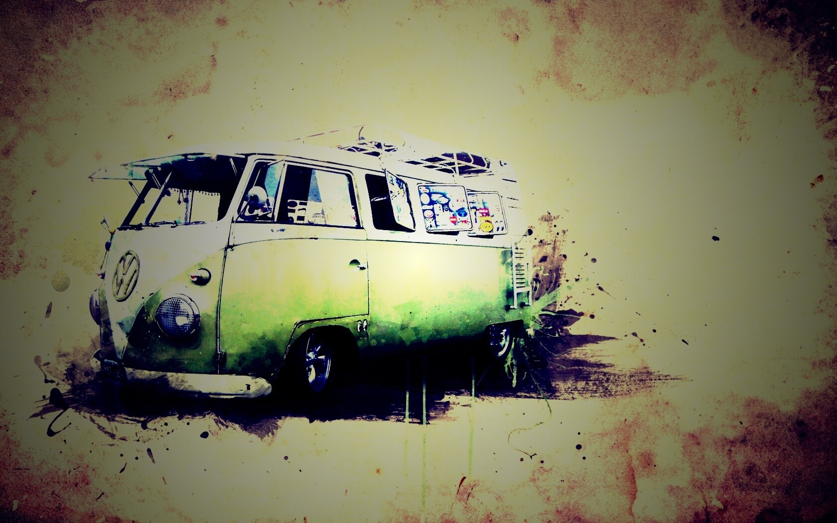 Фольксваген 56 года - лучший фургон для путешествий обои