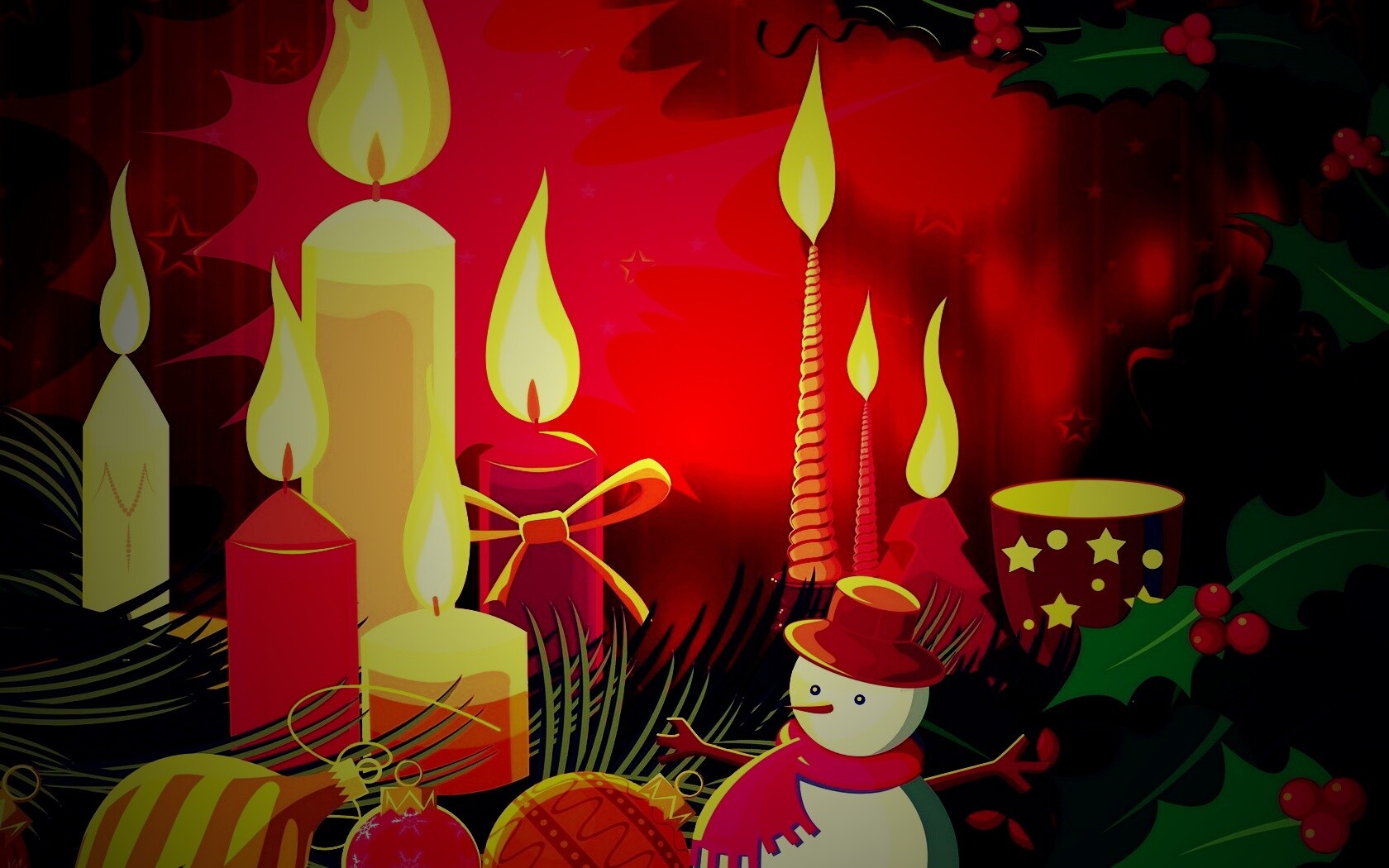 Новогодние обои