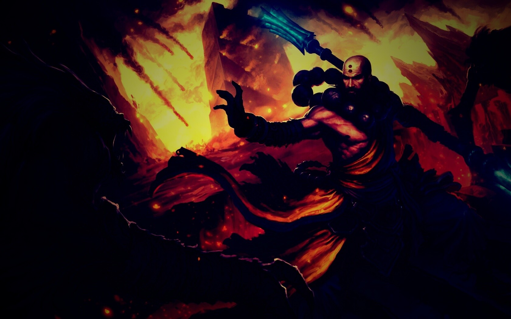 Монах из Diablo 3 обои
