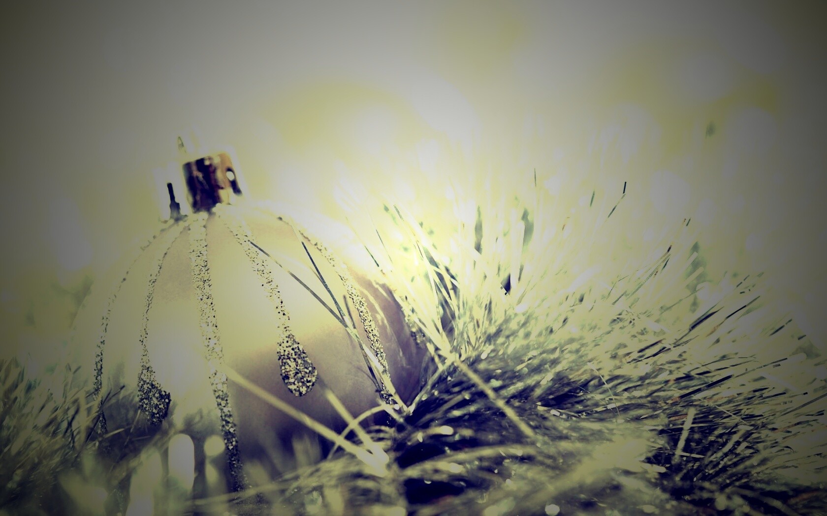 Новогонее украшение обои