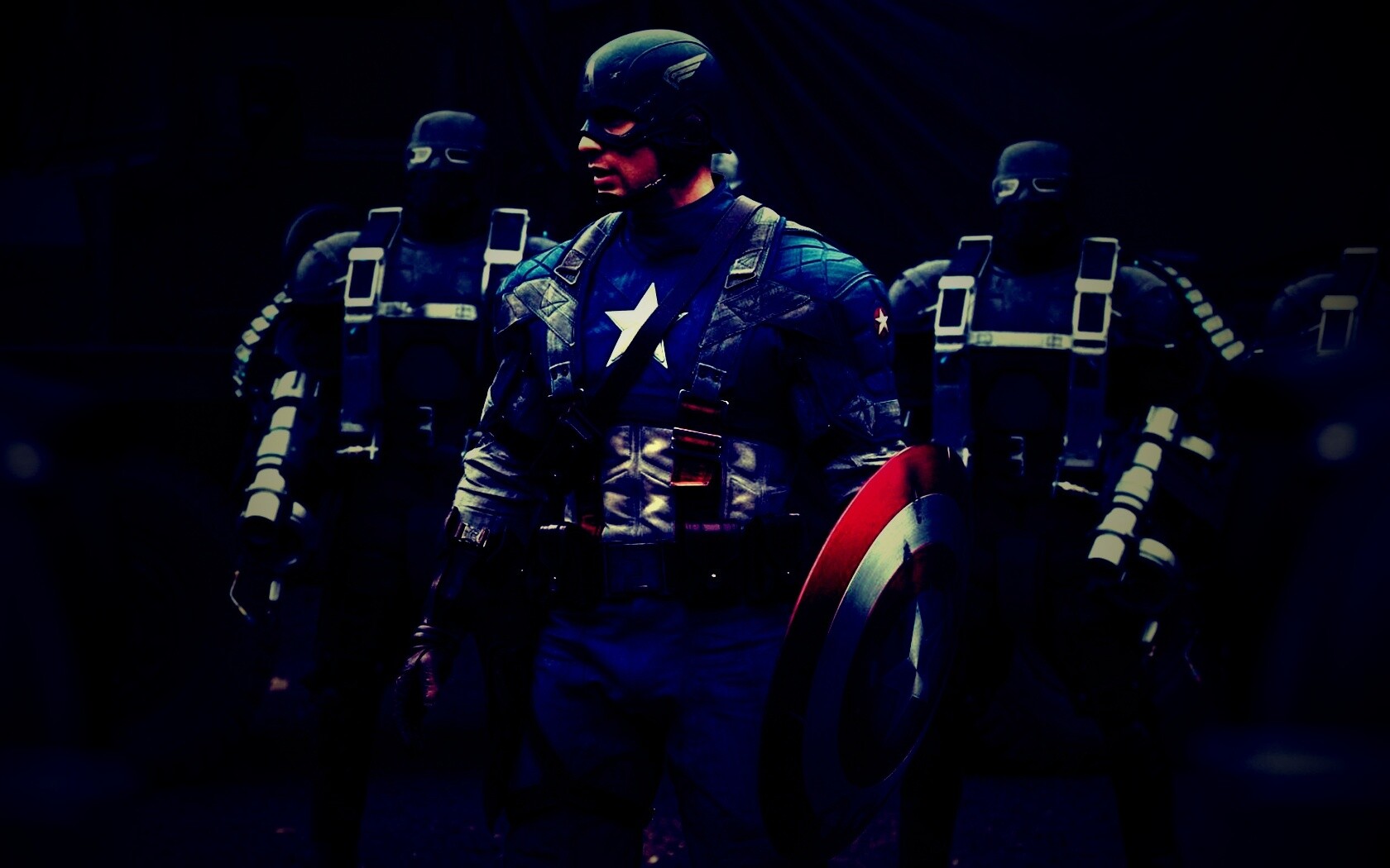 Капитан Америка обои