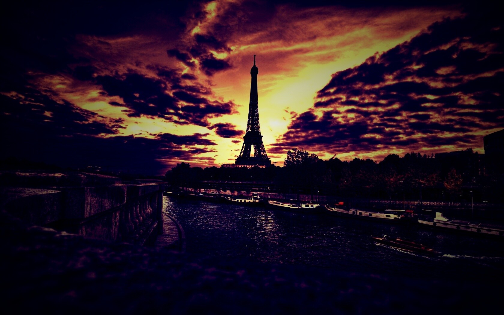 Башня Эйфеля в Париже обои