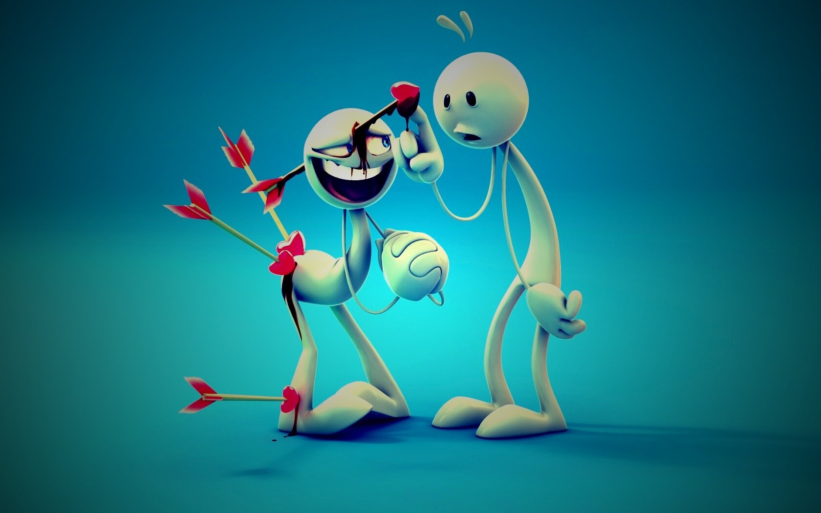 Да ты влюблен обои