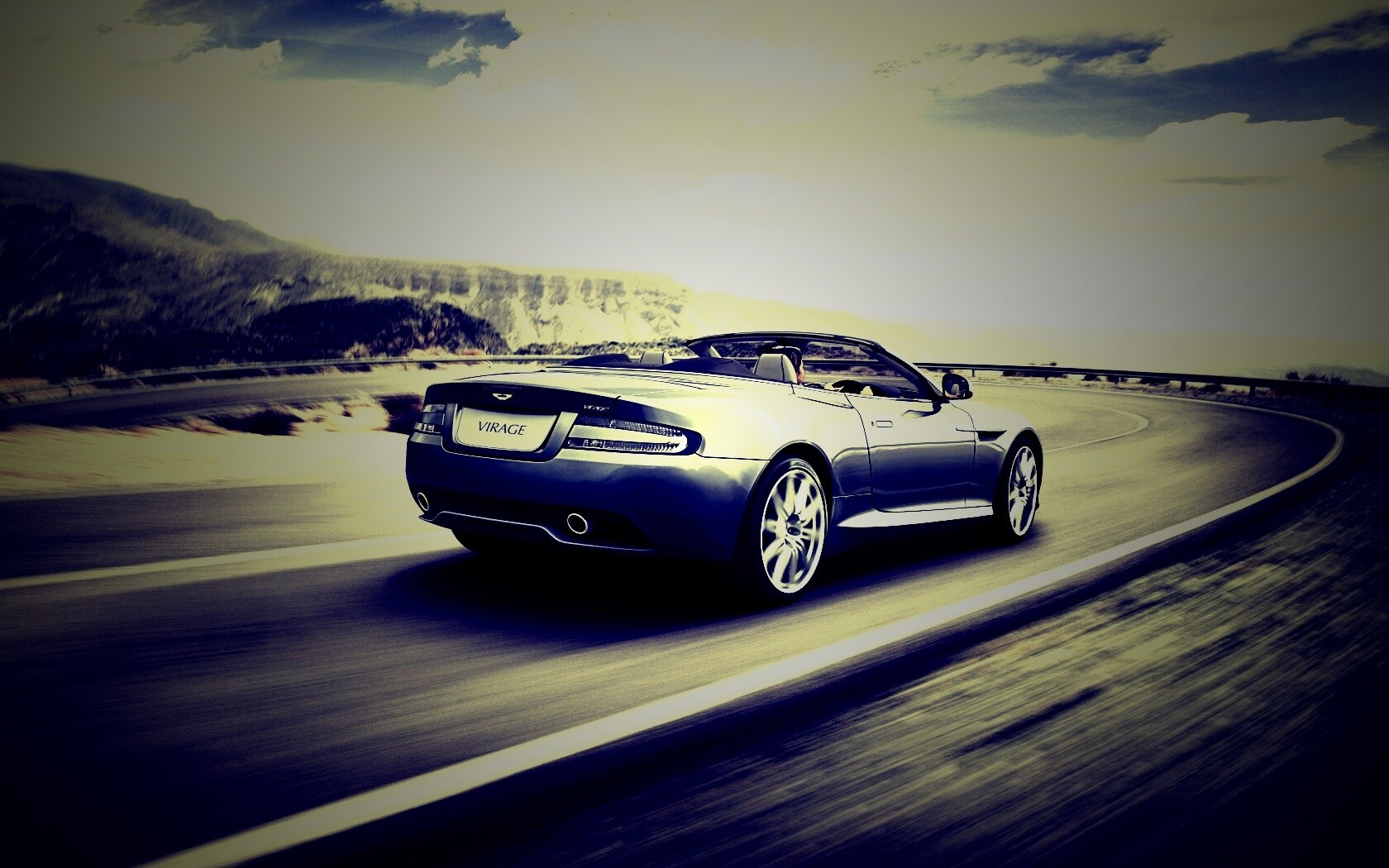 Астон кабриолет обои