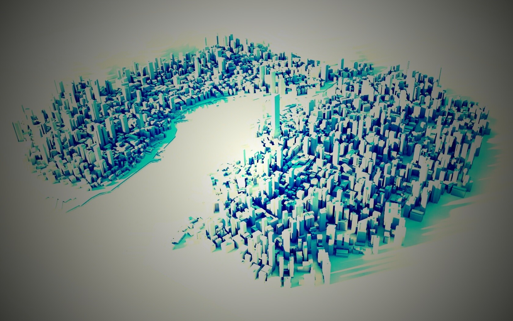 Город из Mirrors Edge обои