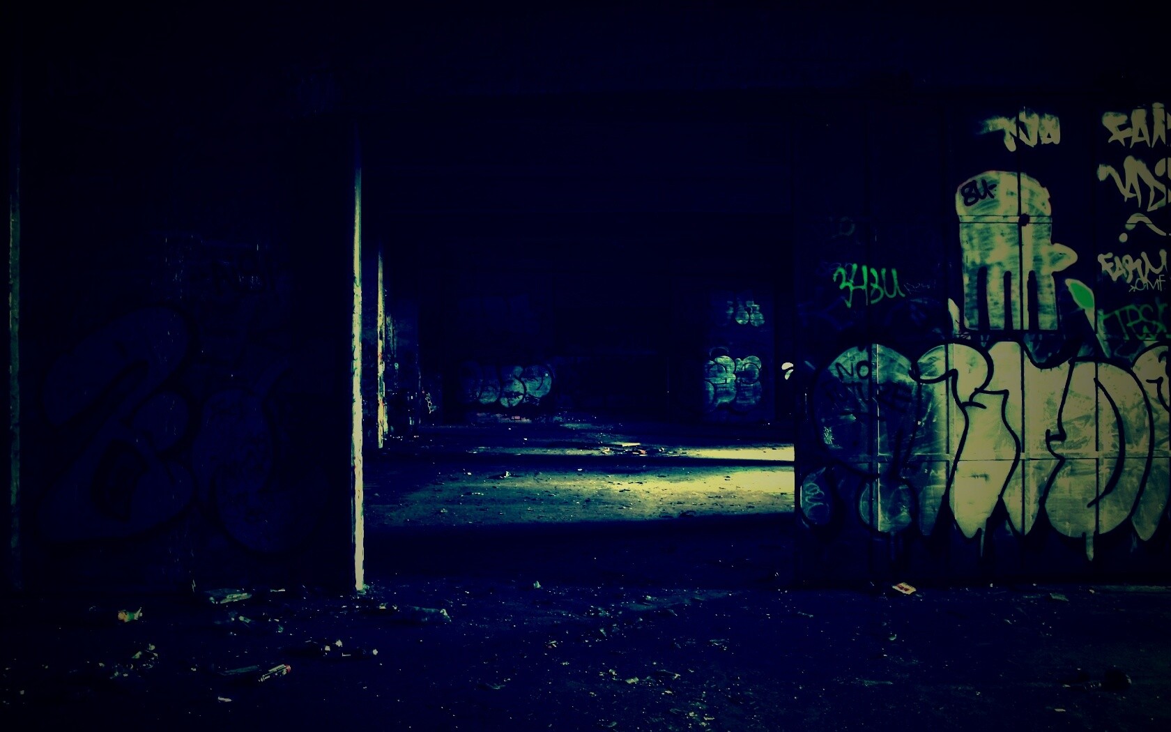 Заброшенное здание обои