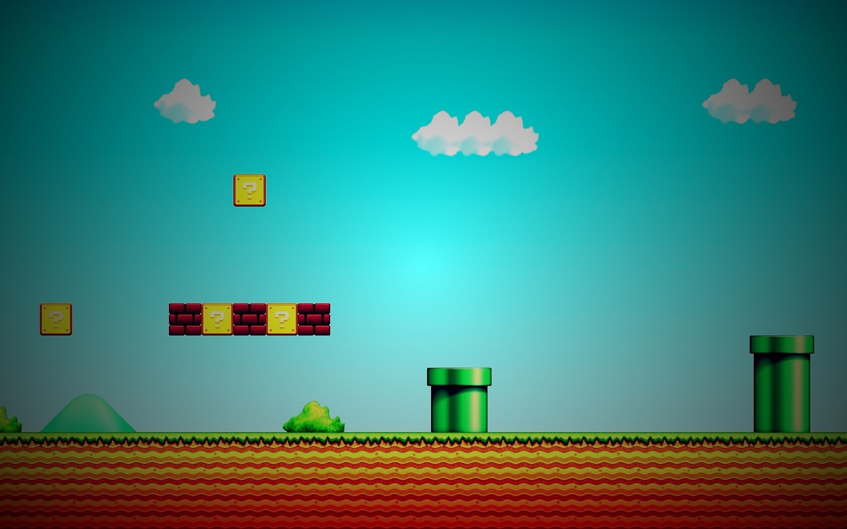 Мир супермарио обои