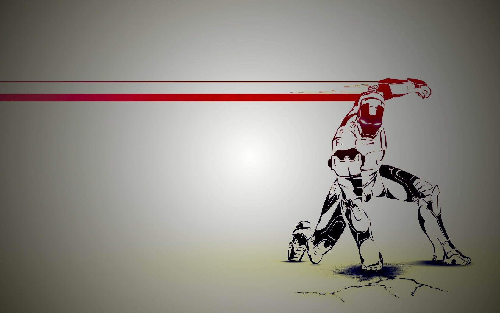 Векторный Железный Человек обои