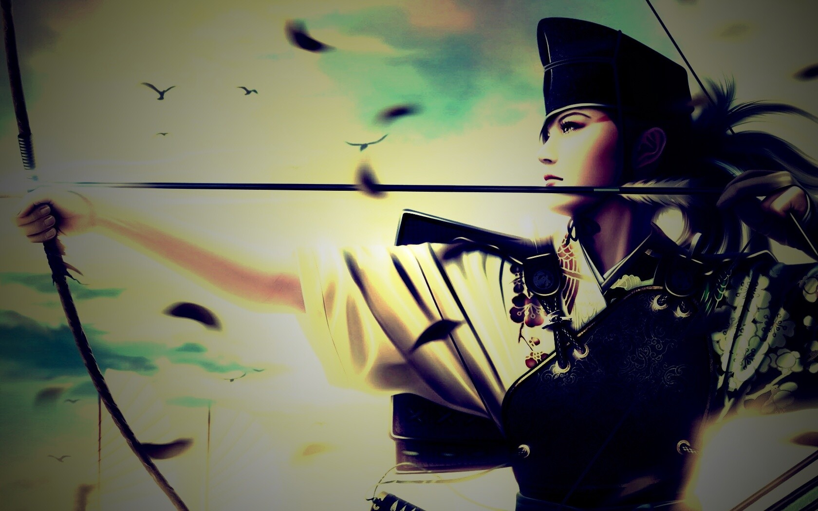 Лучница обои