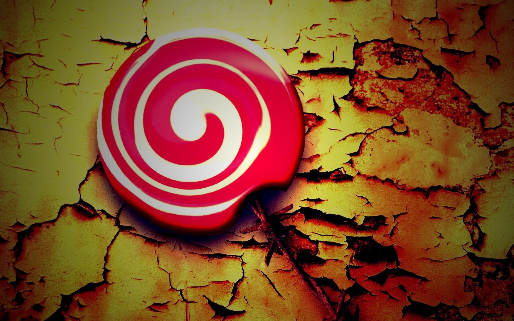 Леденец на палочке обои